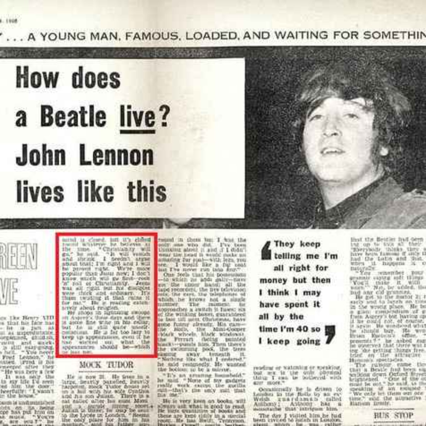John Lennon’s Jesus Controversy