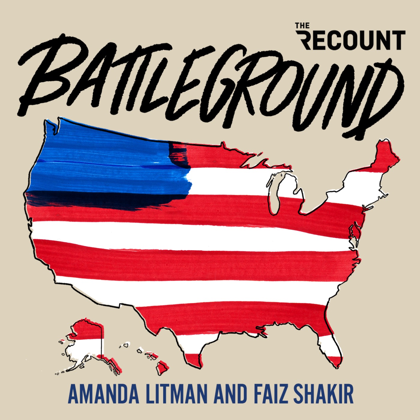 Battleground with Amanda Litman and Faiz Shakir podcast show image