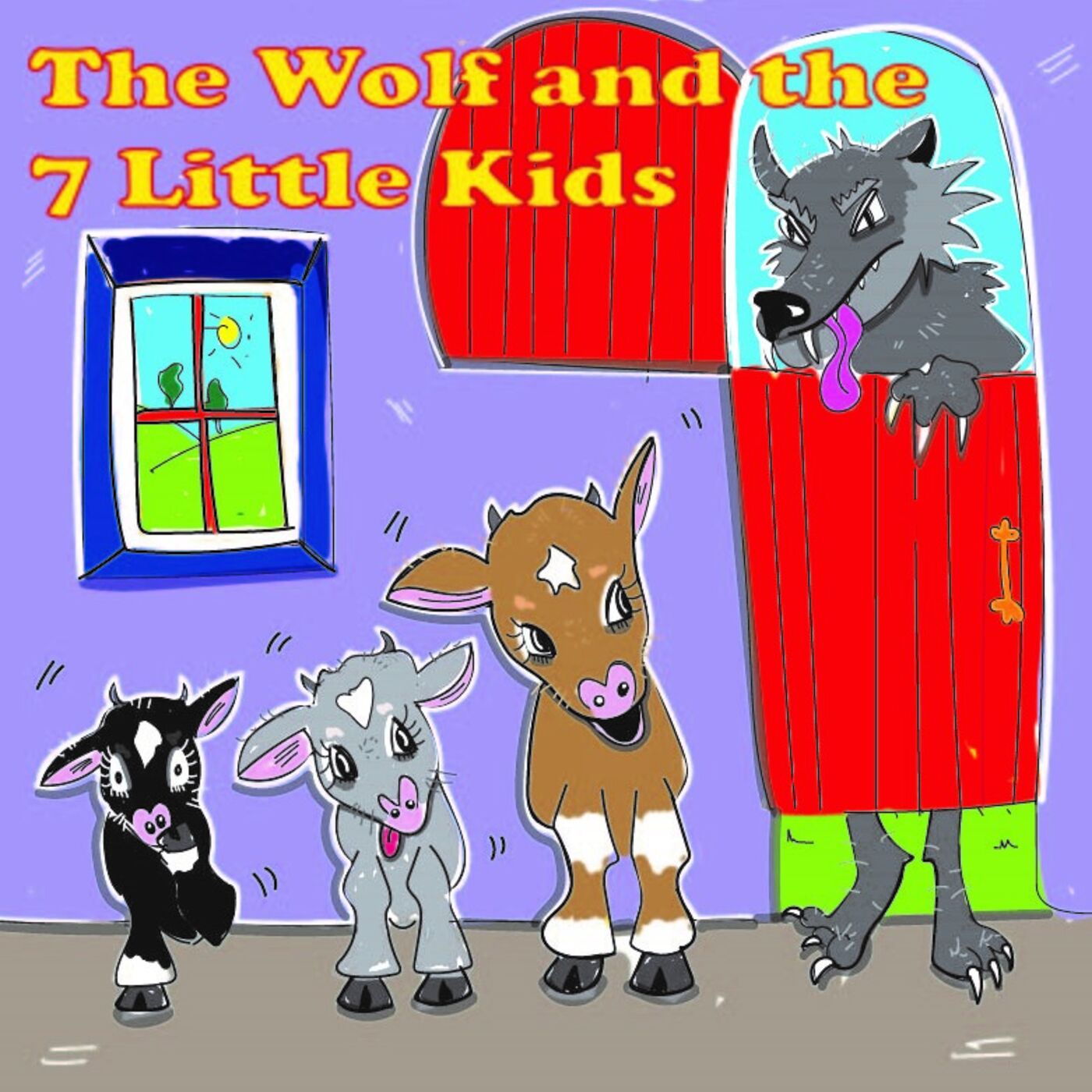 The Wolf and the 7 Little Kids!
