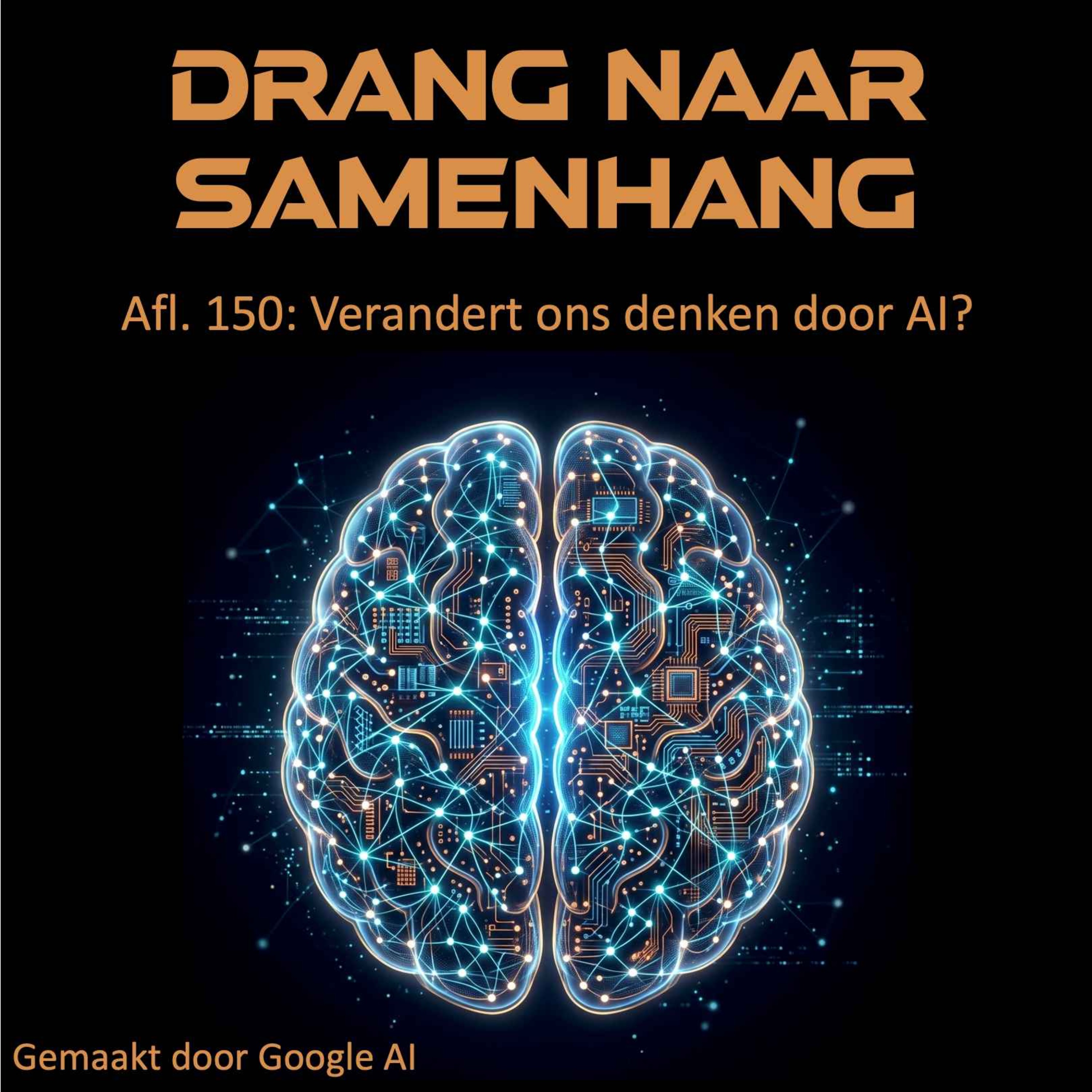 #150 Verandert ons denken door AI? episode artwork