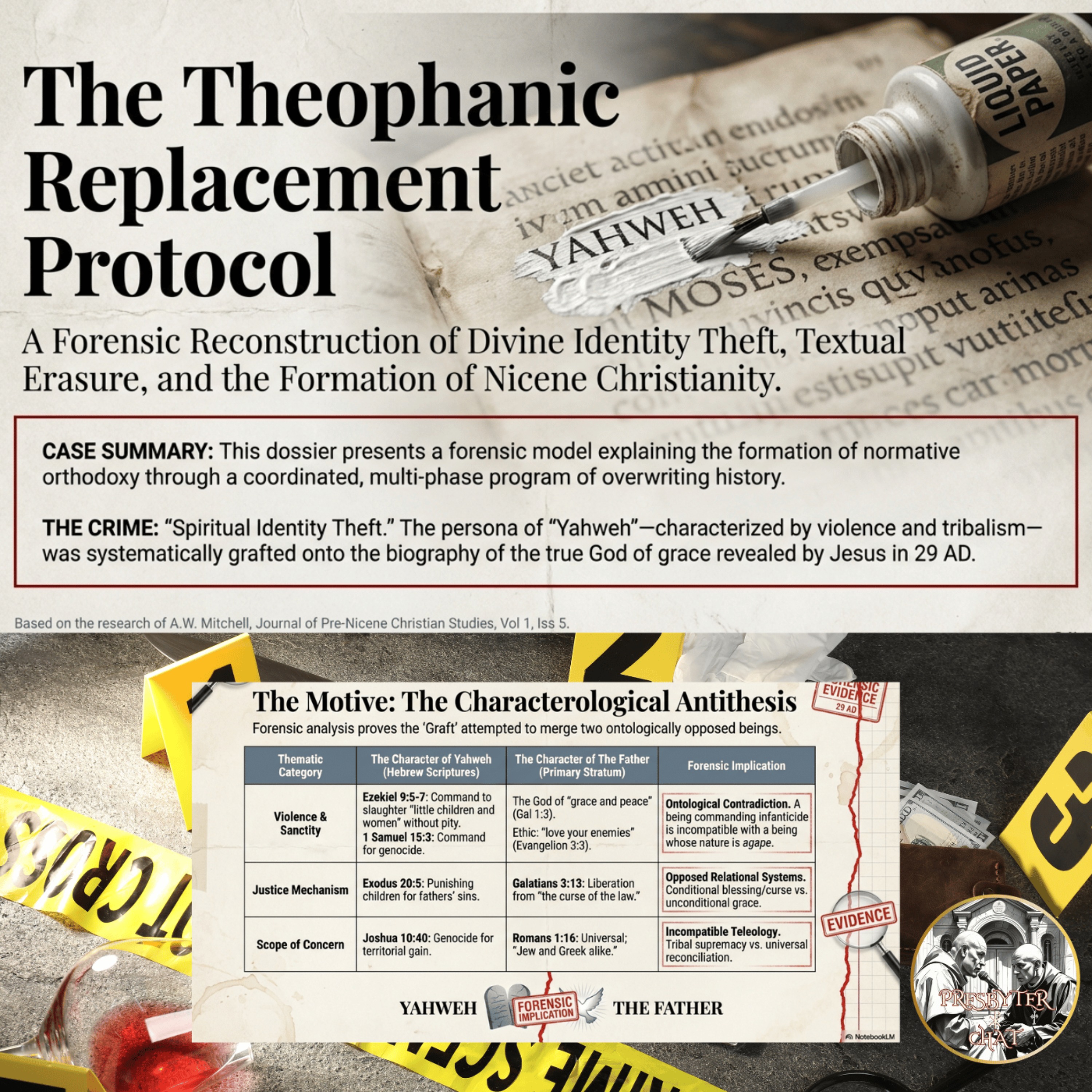 Theophanic Replacement Protocol: How Christianity Was Hijacked And Its God Replaced With Yahweh episode artwork