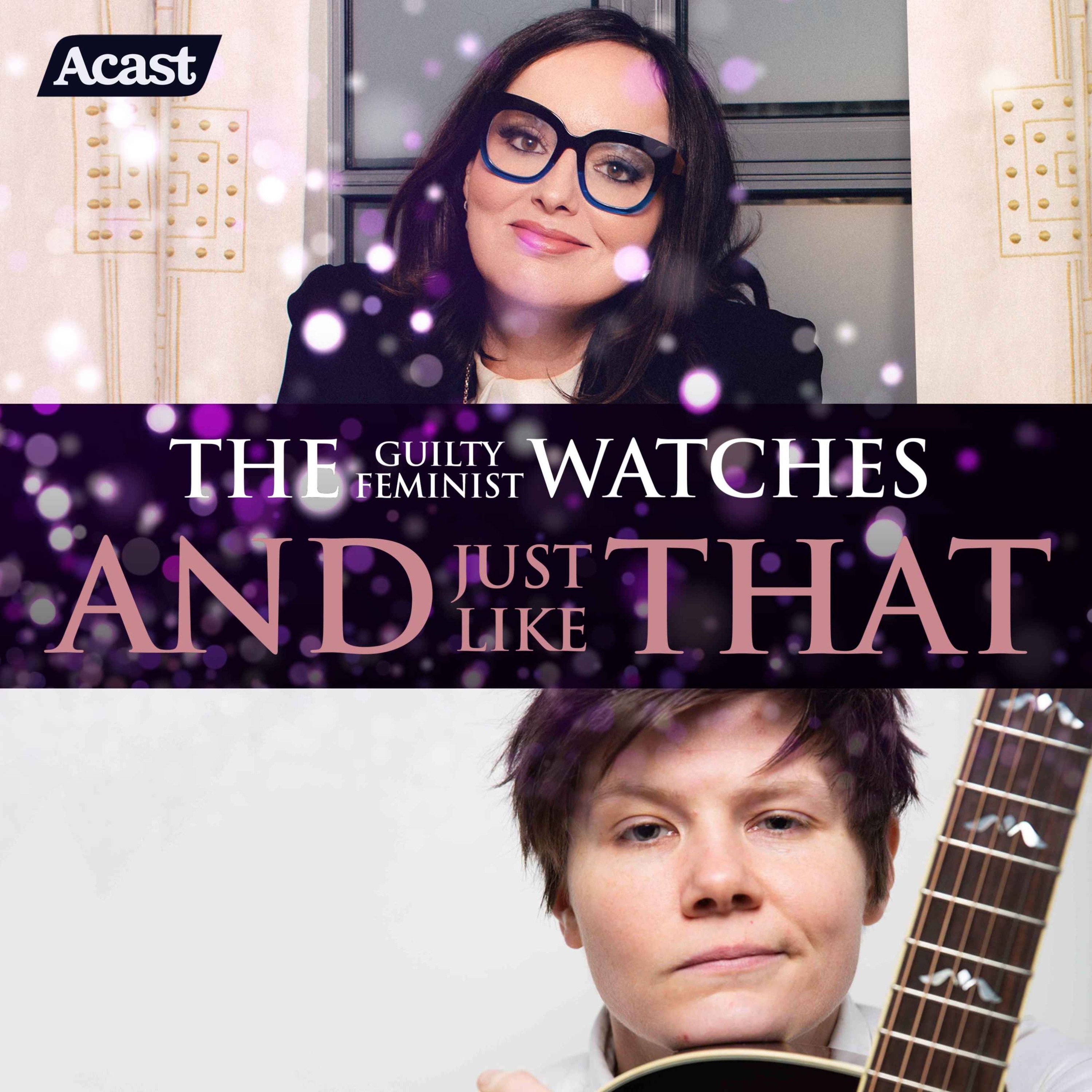 cover art for The Guilty Feminist watches And Just Like That - Episode 10 part one with Grace Petrie