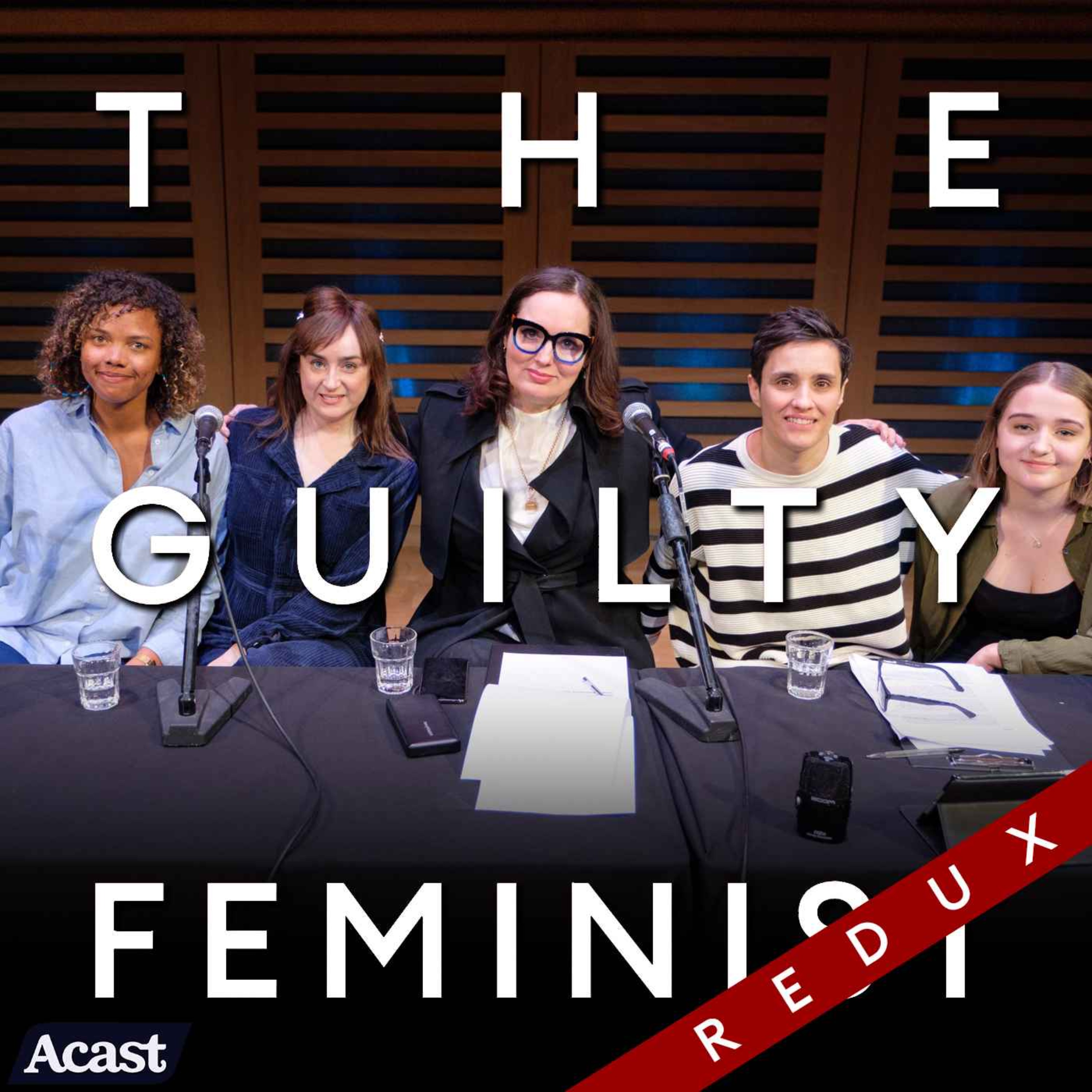 cover art for The Guilty Feminist Redux: Sex Education with Jen Brister, Carys Afoko, Lynn Enright, Suzi Boulting