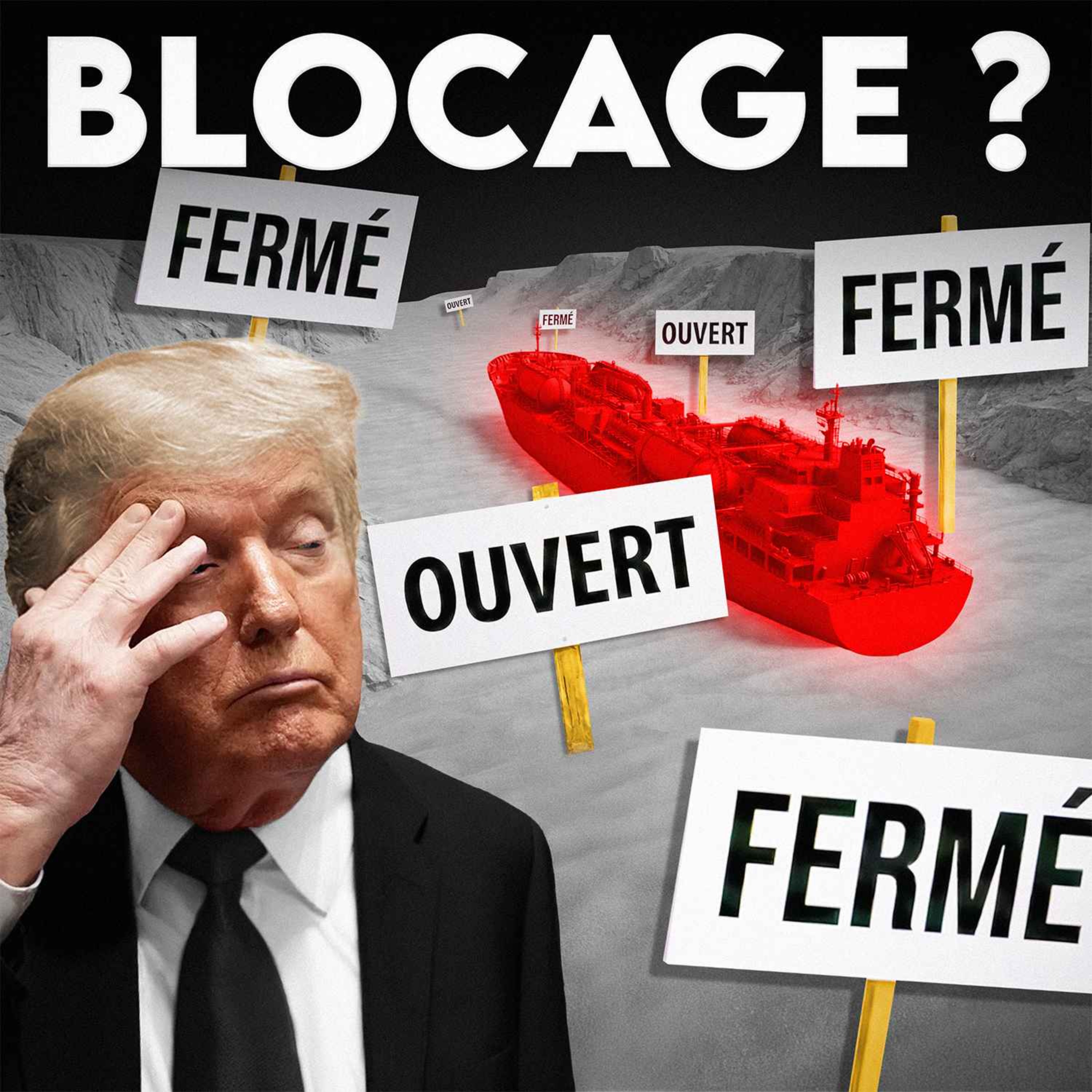 Trump veut bloquer le Détroit qu'il souhaite lui-même rouvrir