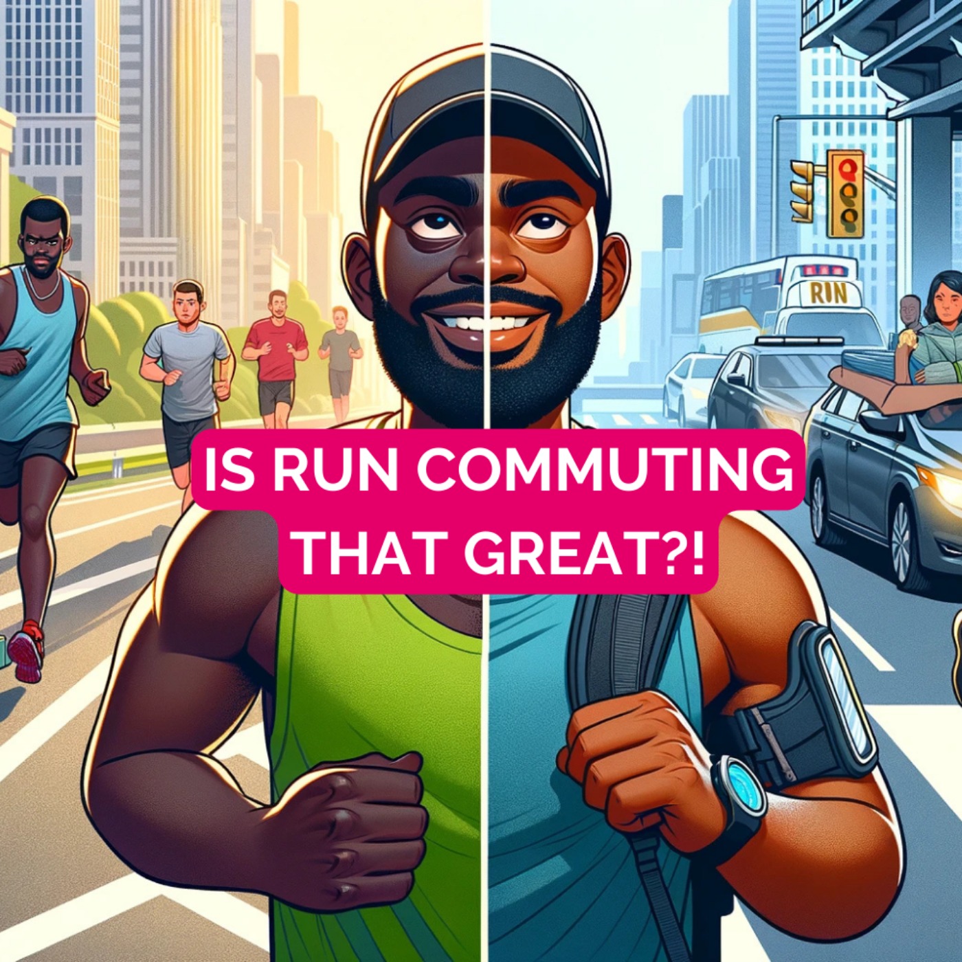 Three reasons why run commuting is better than bicycle commuting