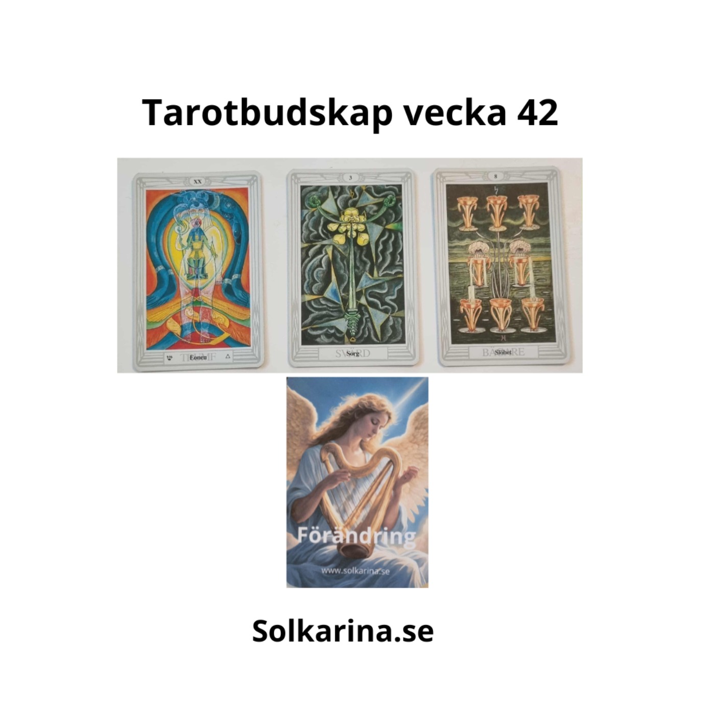 73: Tarot budskap vecka 42