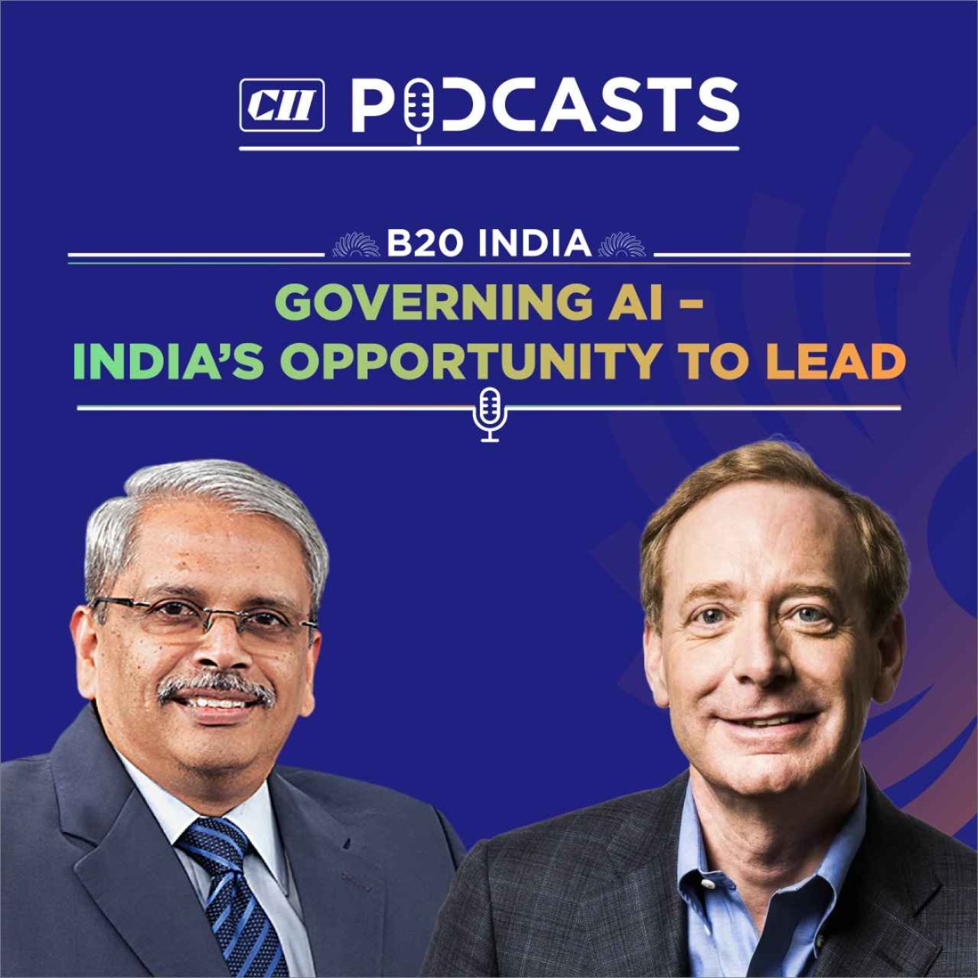 cover art for Governing AI – India’s Opportunity to Lead ft Brad Smith