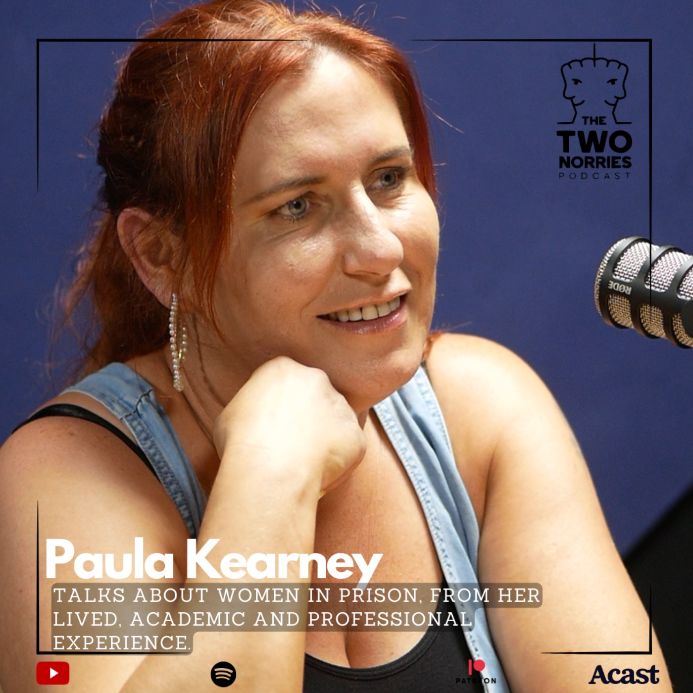 cover art for #184 Paula Kearney talks about life in Women's Prisons
