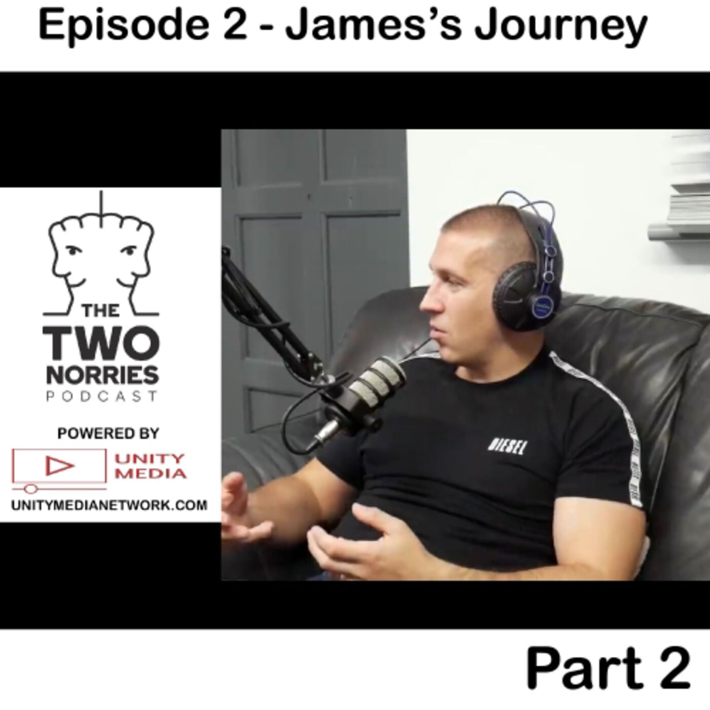 Podcast #4: James's Journey (Part 2). From heroin use, prison and rehab to university masters & PhD
