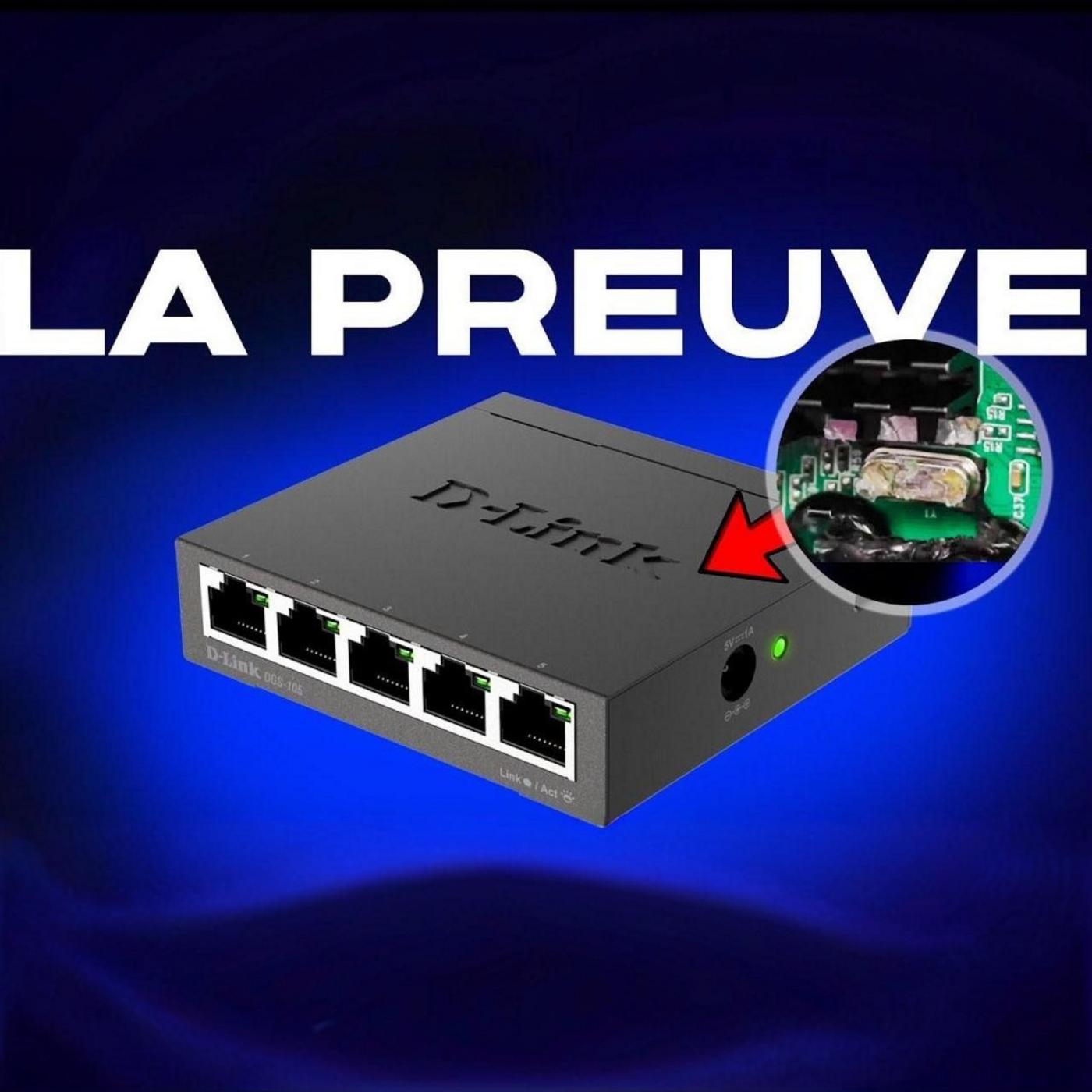 La trouvaille scandaleuse d’un chercheur sur un switch réseau — chronique Rémi Fleurance