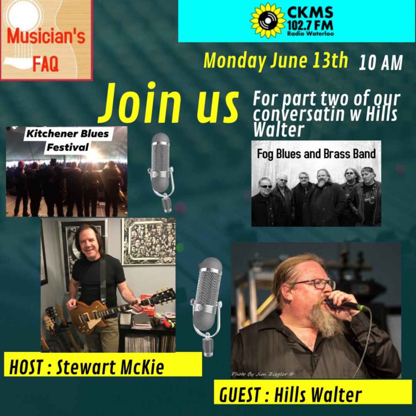 Musician\'s FAQ Podcast w Stewart McKie