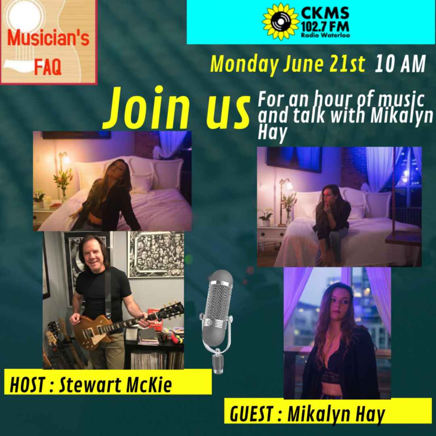 Musician\'s FAQ Podcast w Stewart McKie