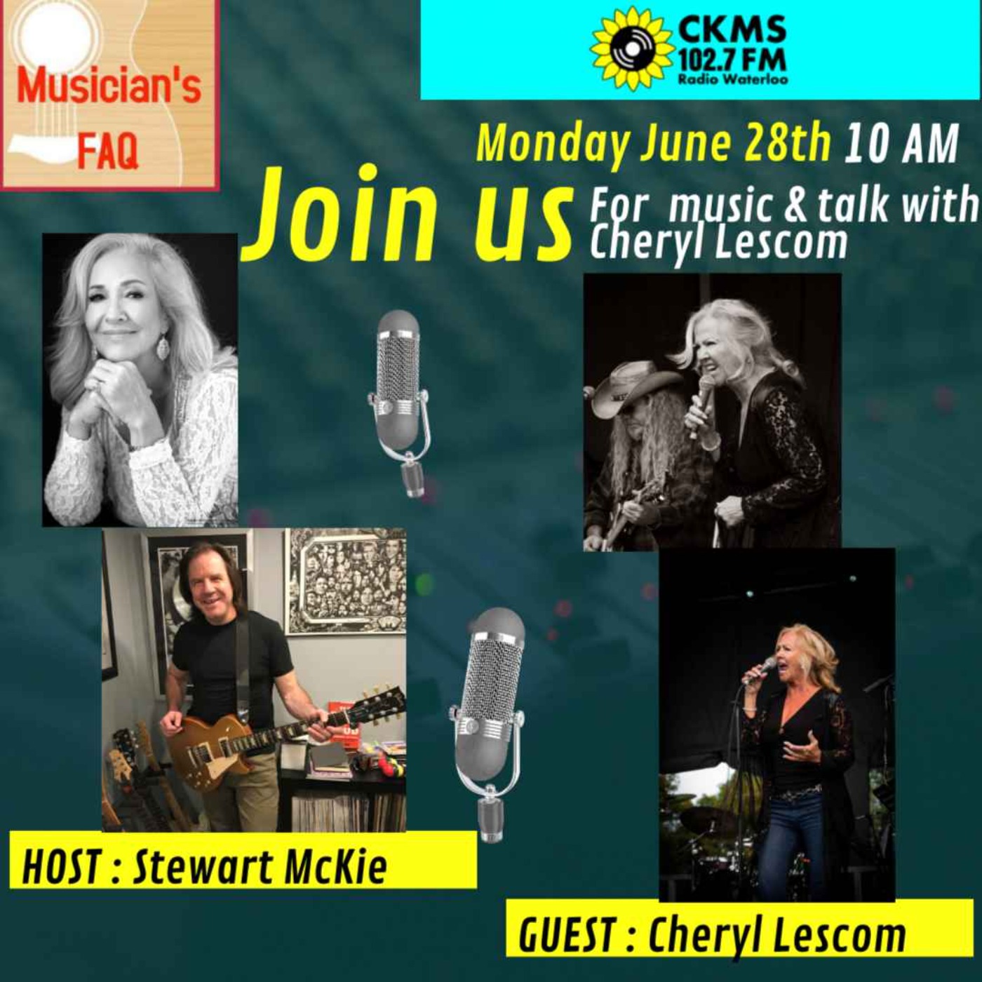 Musician\'s FAQ Podcast w Stewart McKie