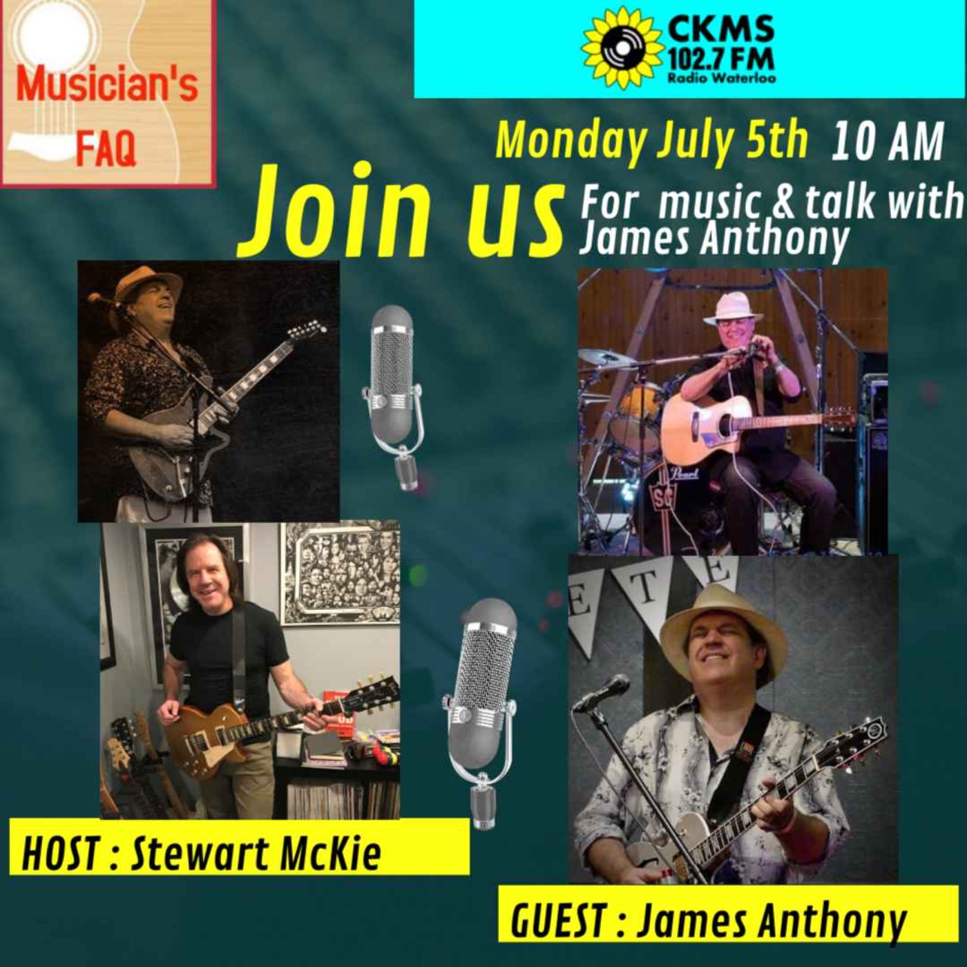 Musician\'s FAQ Podcast w Stewart McKie