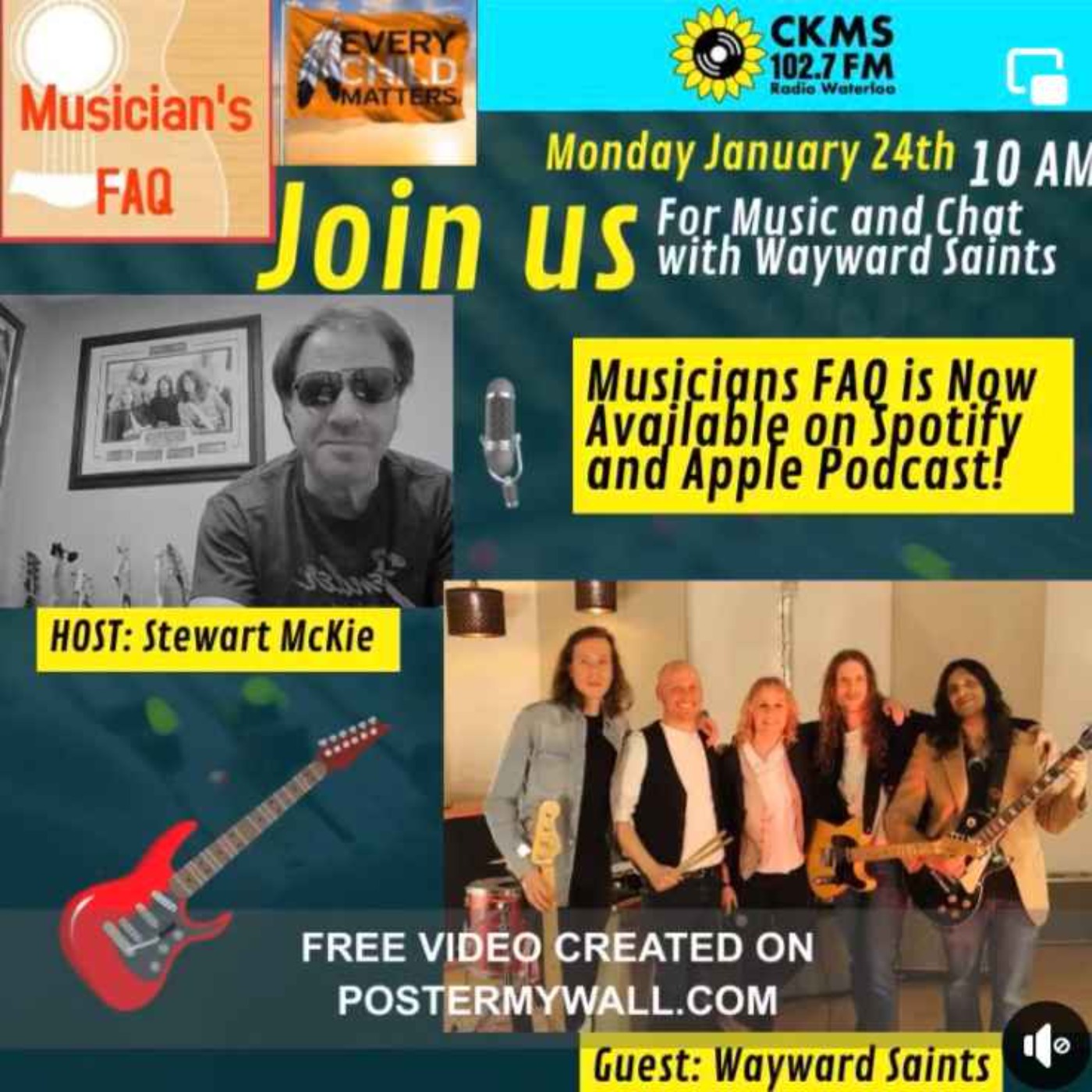 Musician\'s FAQ Podcast w Stewart McKie