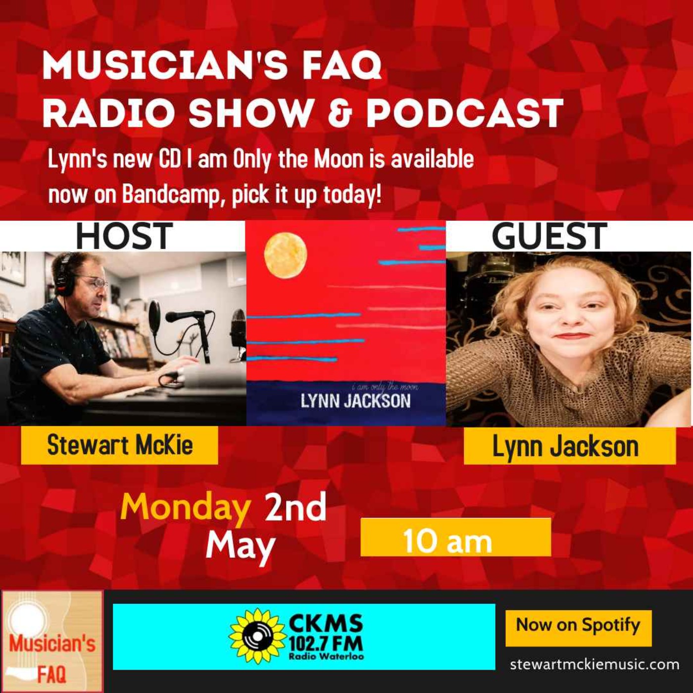 Musician\'s FAQ Podcast w Stewart McKie