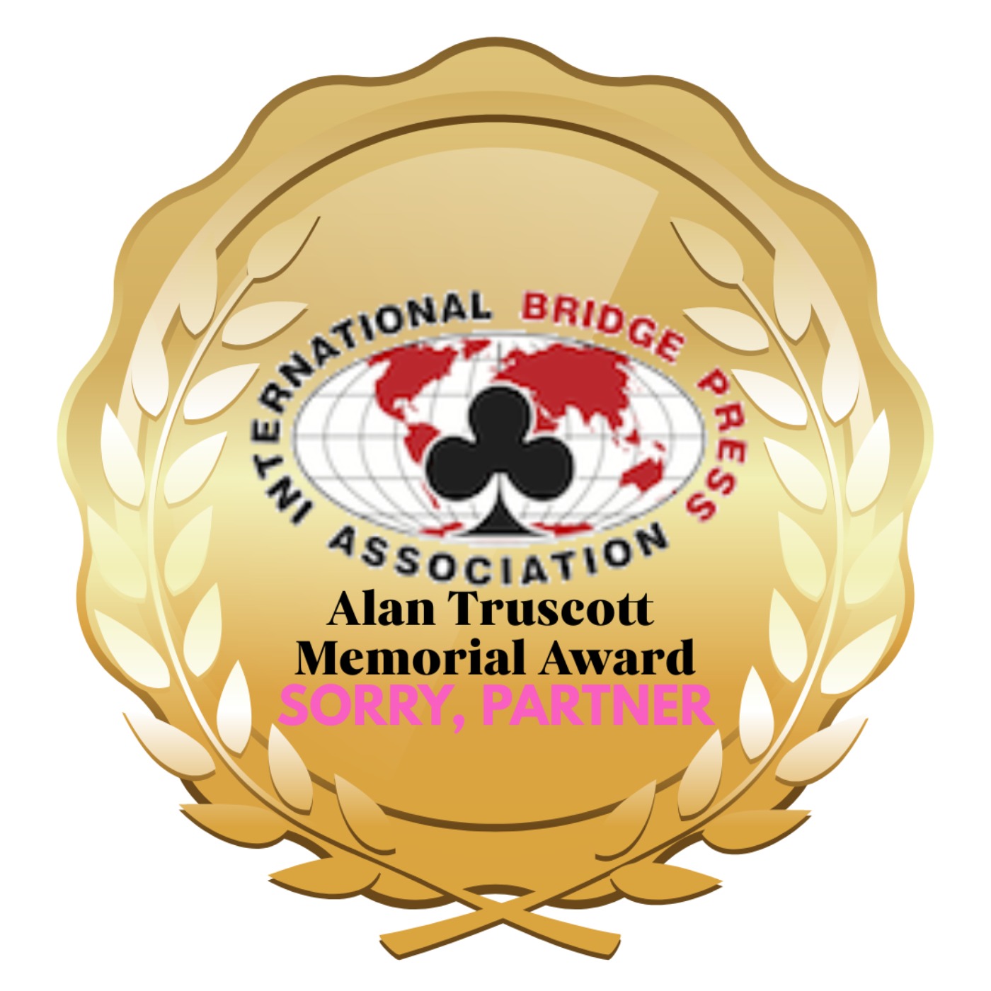 Sorry, Partner wins the Alan Truscott Memorial Award