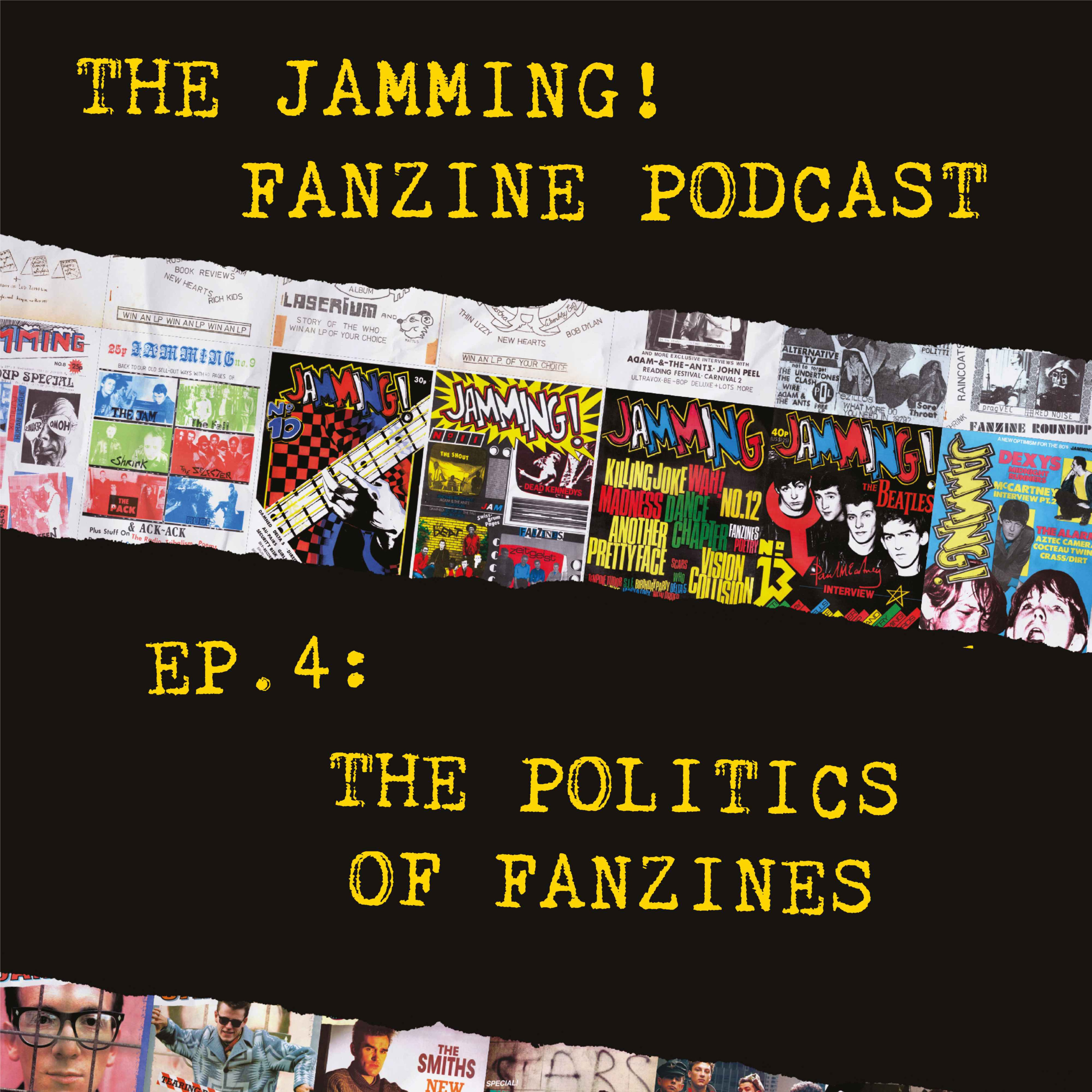 cover art for Ep. 4: The Politics of Fanzines