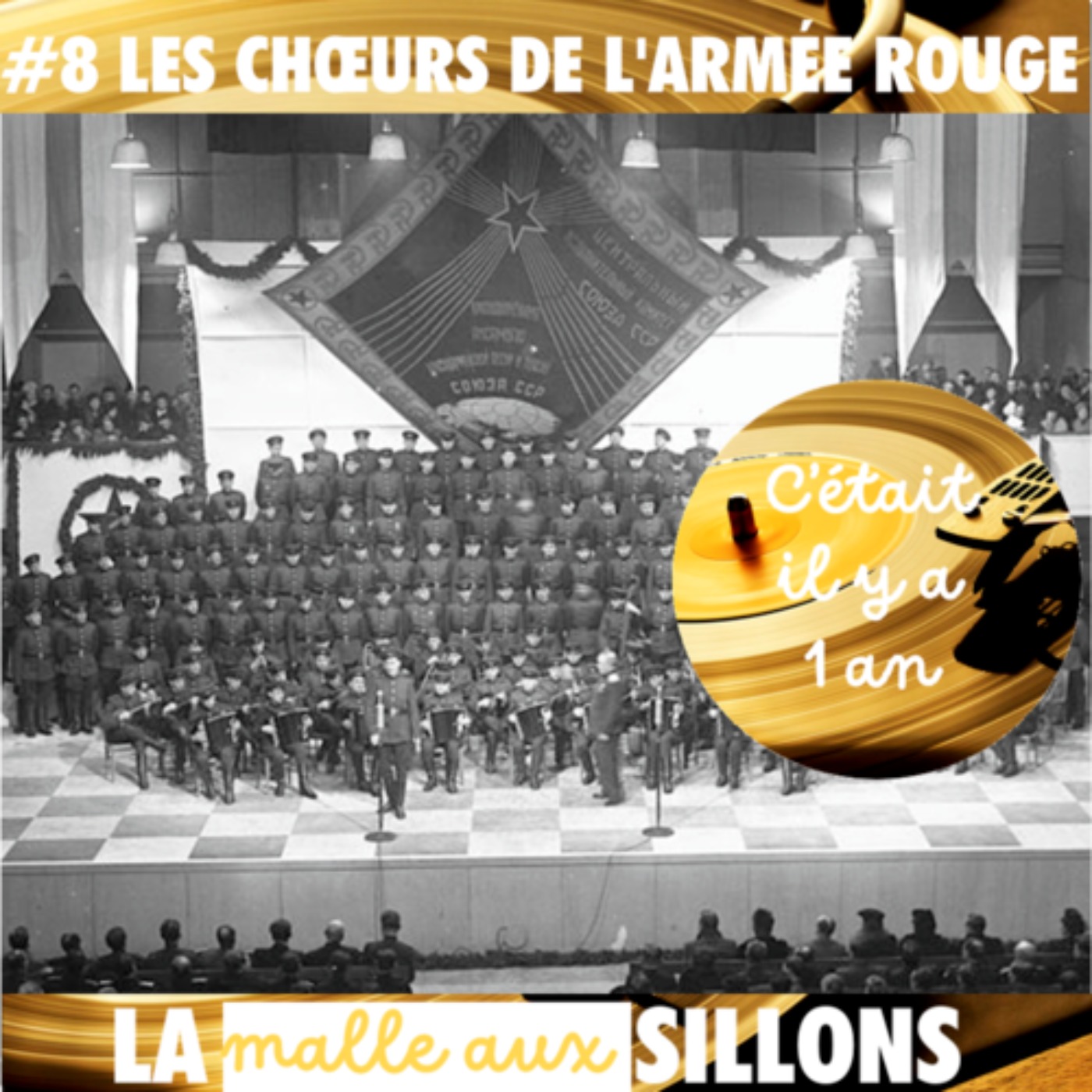#8 REDIF – La Malle aux Sillons – Les Chœurs de l’Armée Rouge