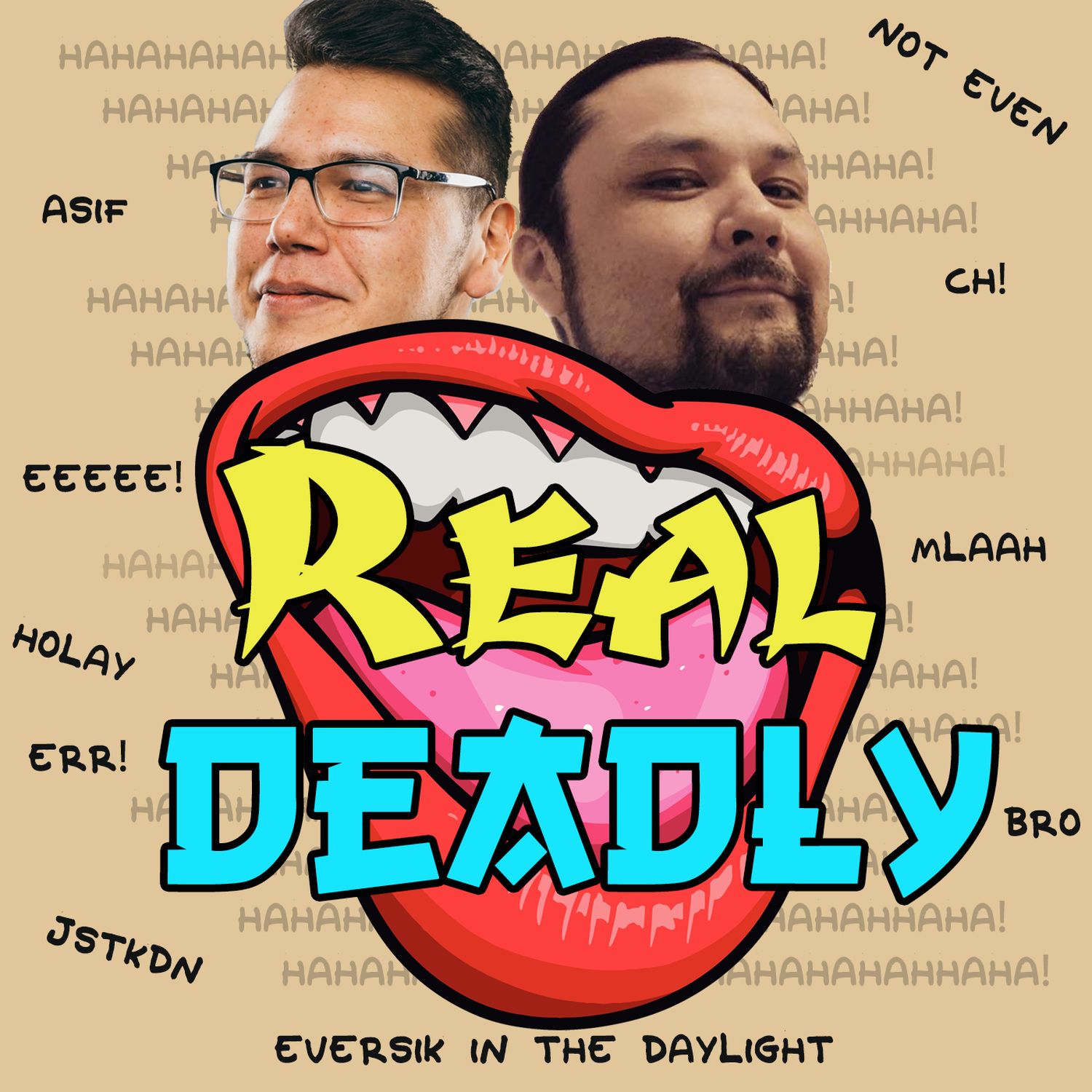cover art for Real Deadly episode 49 "Never Not Say Better Late Than Never"