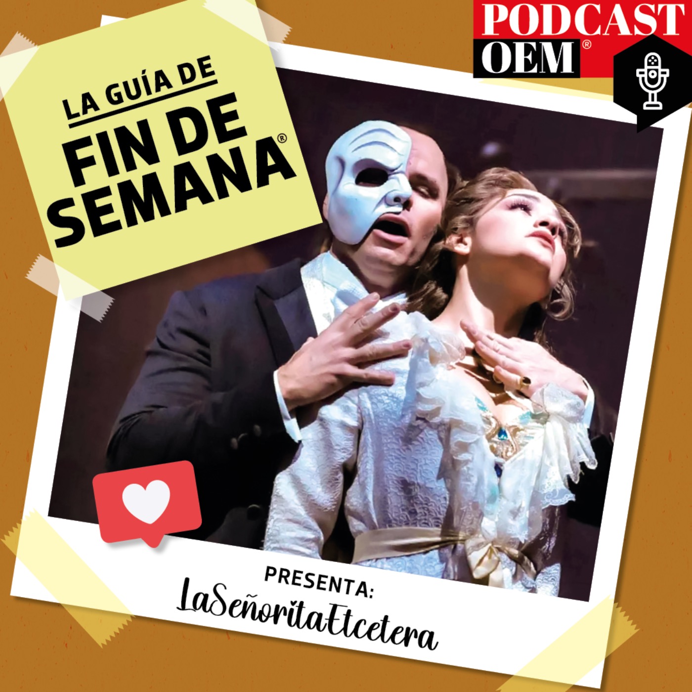 Lina de la Peña en el Fantasma de la Ópera