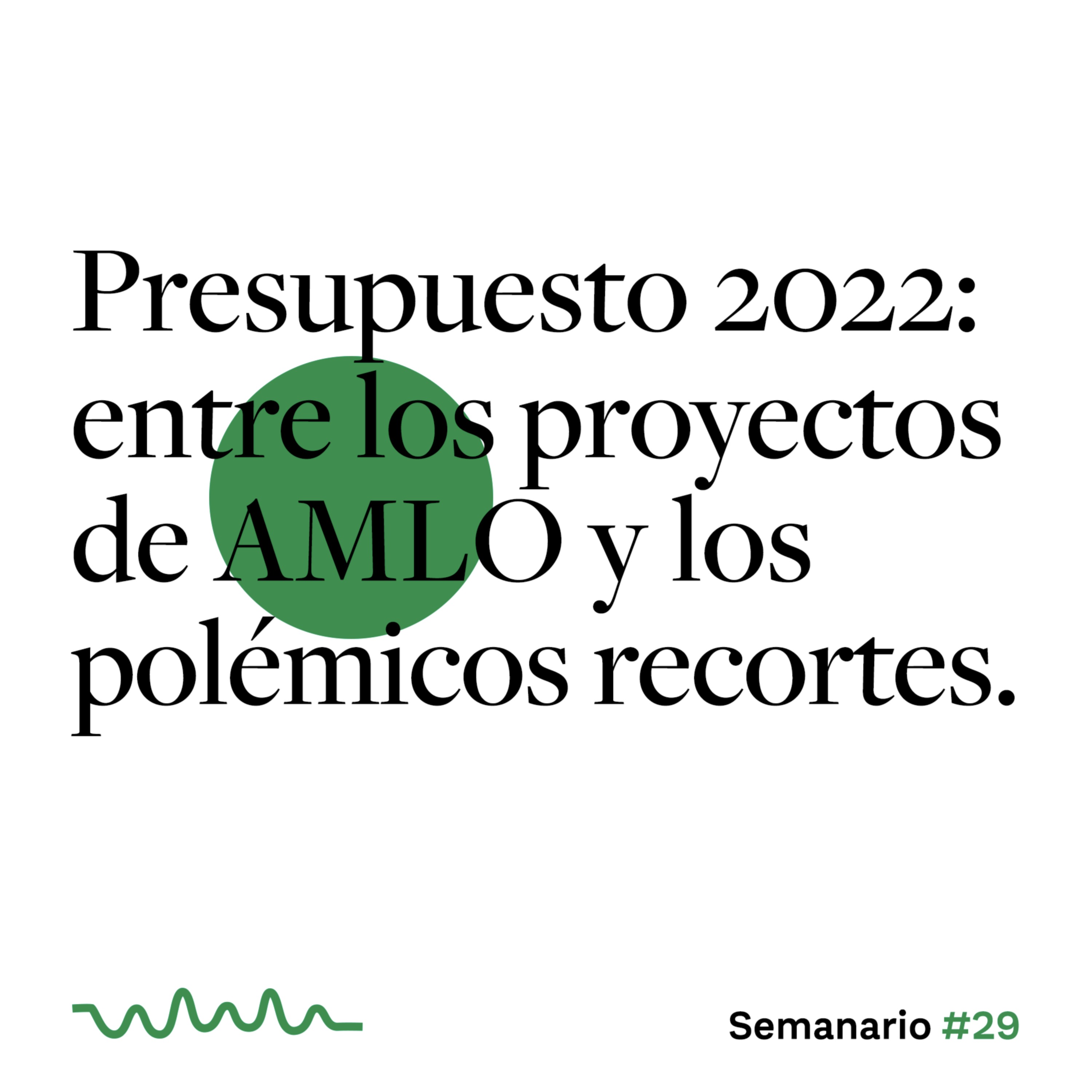 Presupuesto 2022: entre los proyectos de AMLO y los polémicos recortes. episode artwork