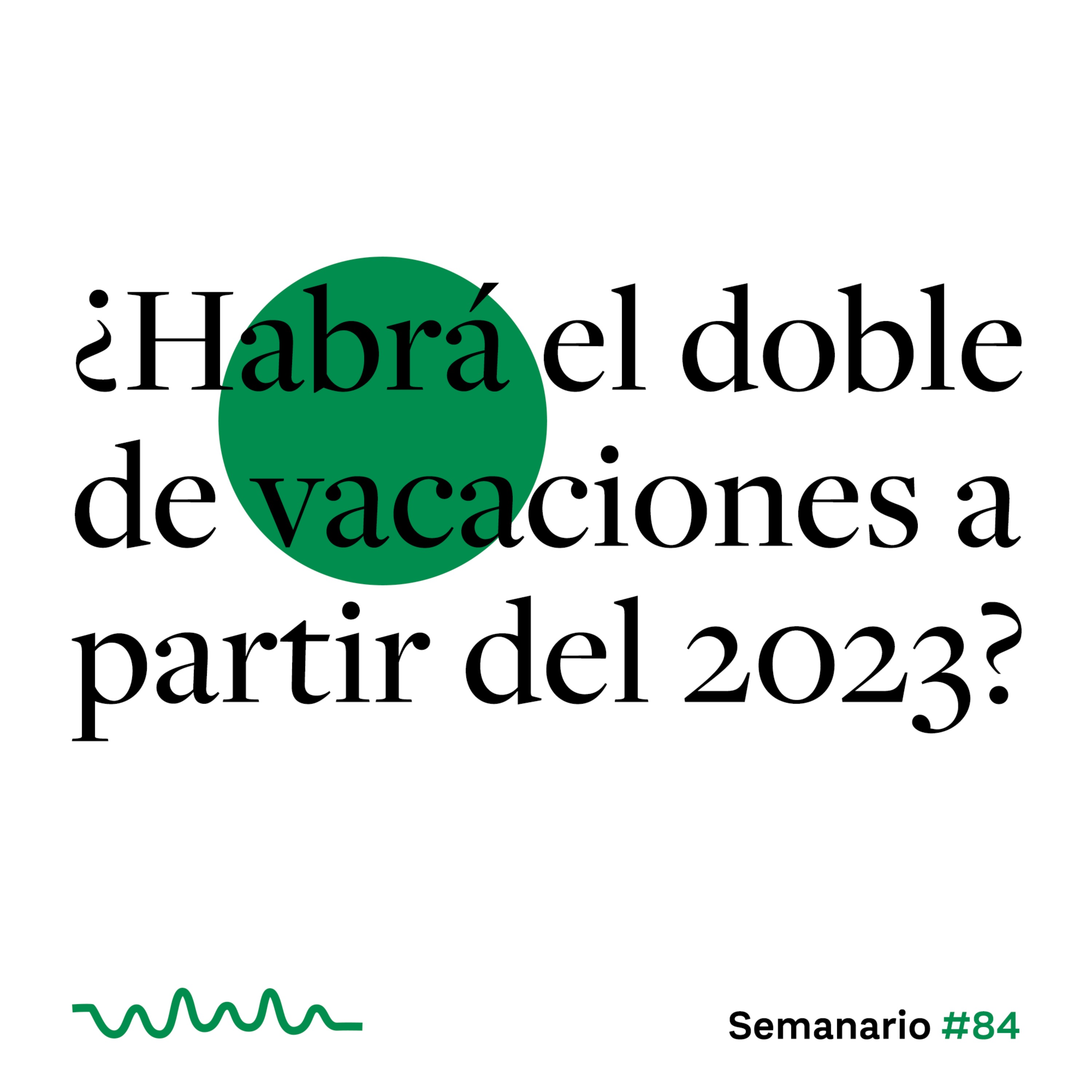 ¿Habrá el doble de vacaciones a partir del 2023? episode artwork