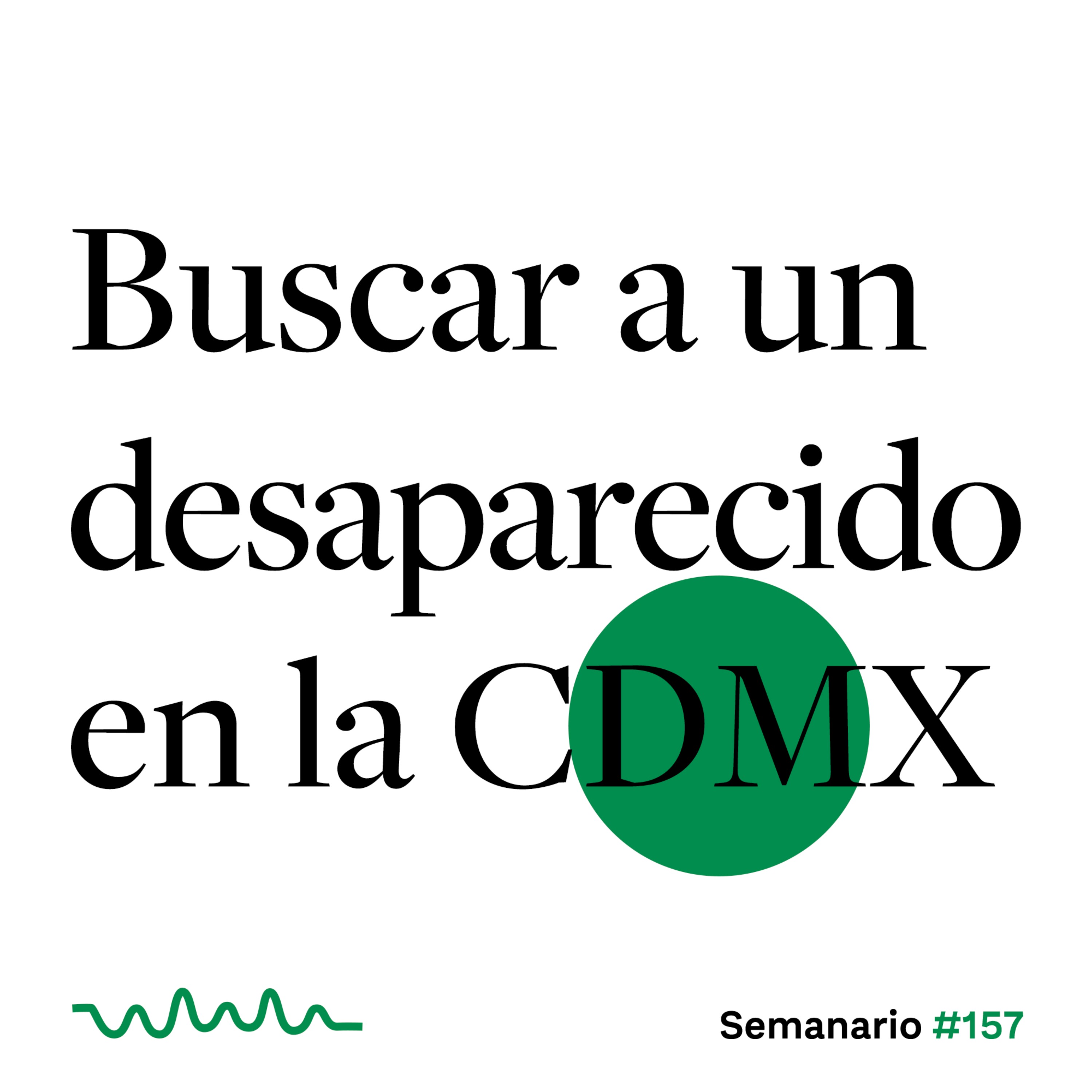 cover art for Buscar a un desaparecido en la CDMX