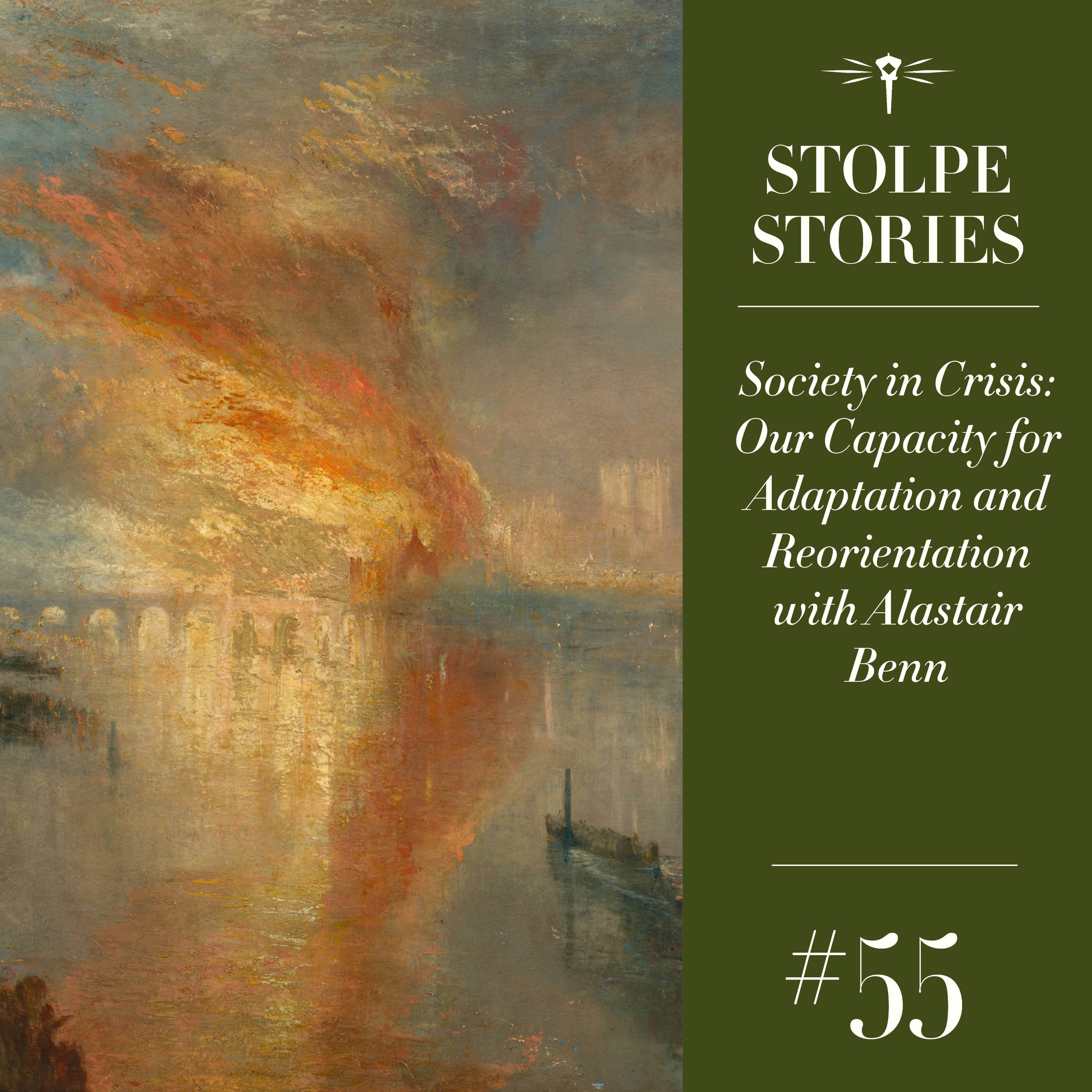 cover art for 55. Society in Crisis: Our Capacity for Adaptation and Reorientation