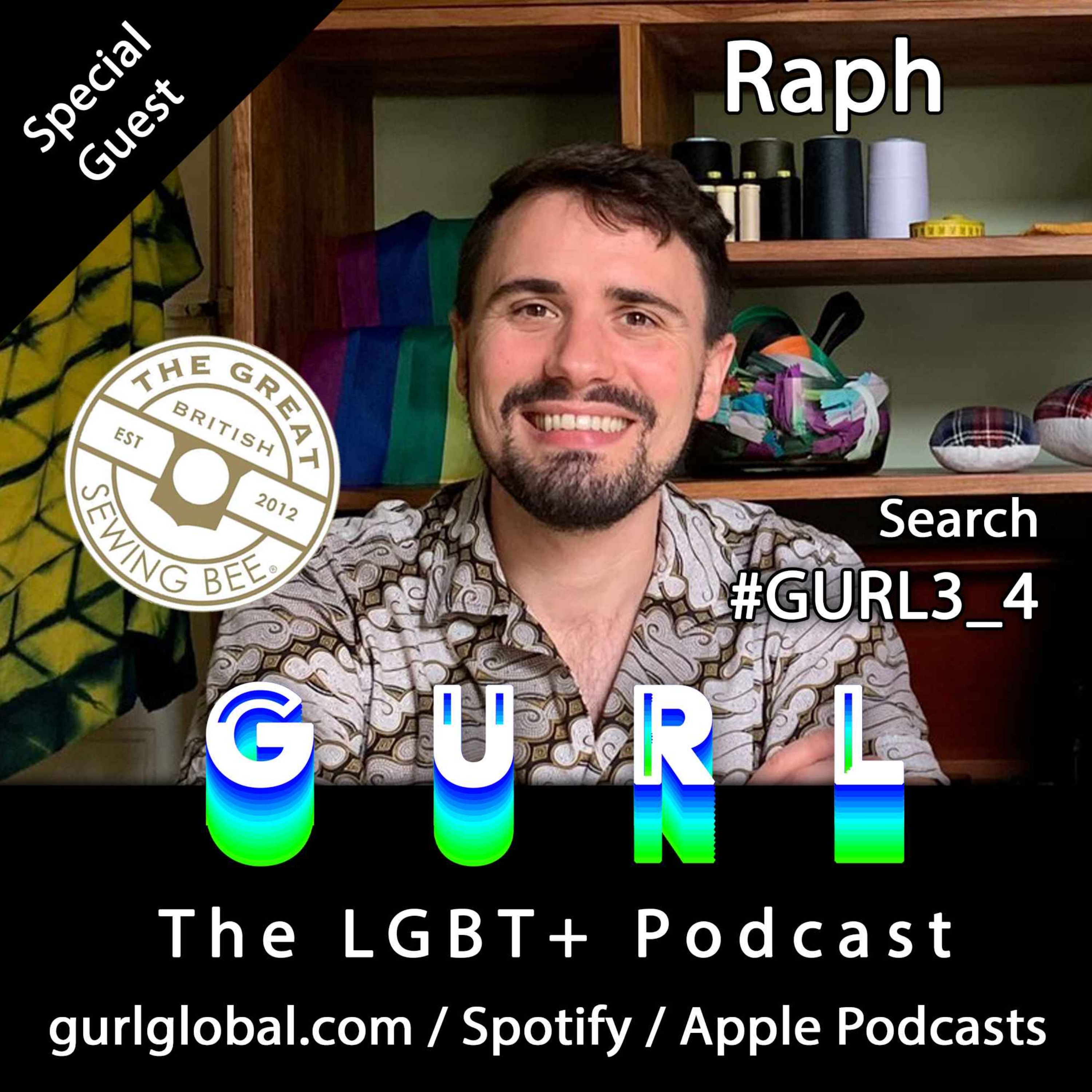S03E04 - Raph & The Great British Sewing Bee #GURL3_4