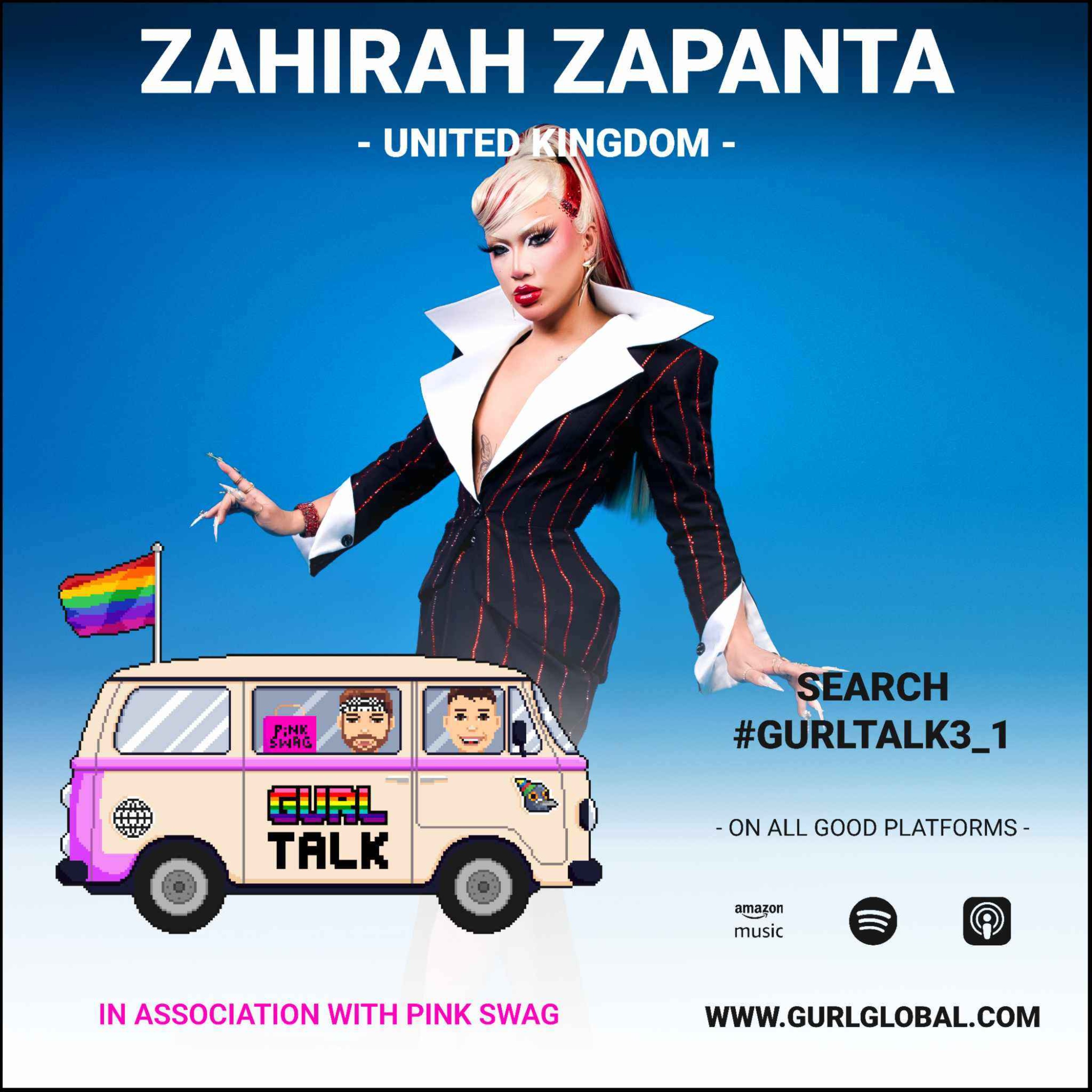 GURL Talk S03 E01 - United Kingdom : Zahirah episode artwork