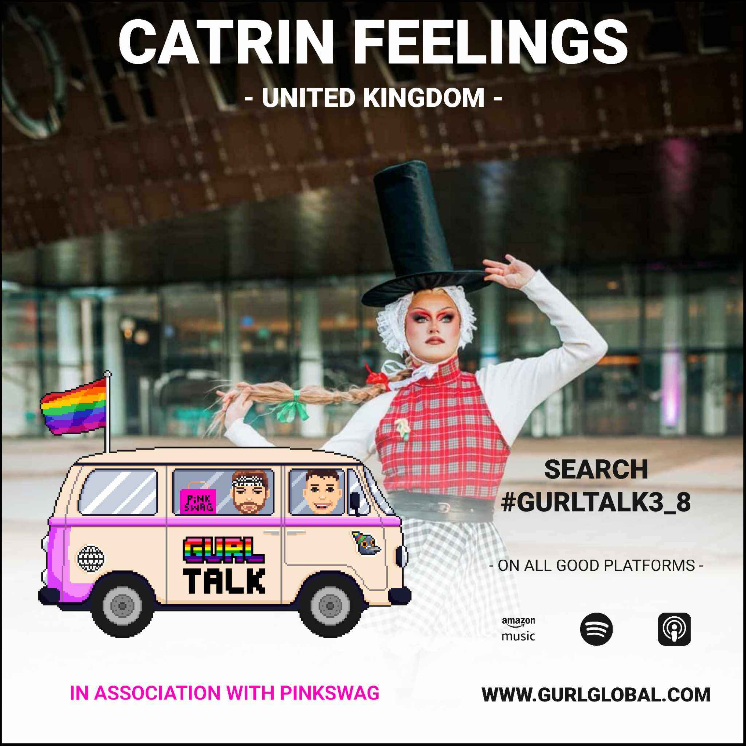 GURL Talk S03 E08 - United Kingdom: Catrin Feelings episode artwork