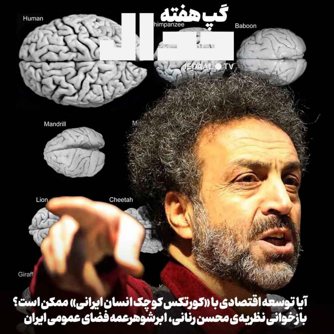 اپیزود ۶۹۶: گپ هفته: توسعه با «کورتکس کوچولوی انسان ایرانی» ممکنه؟ نقدی بر نظریه‌ی اَبَرشوهرعمه فضای عمومی ایران