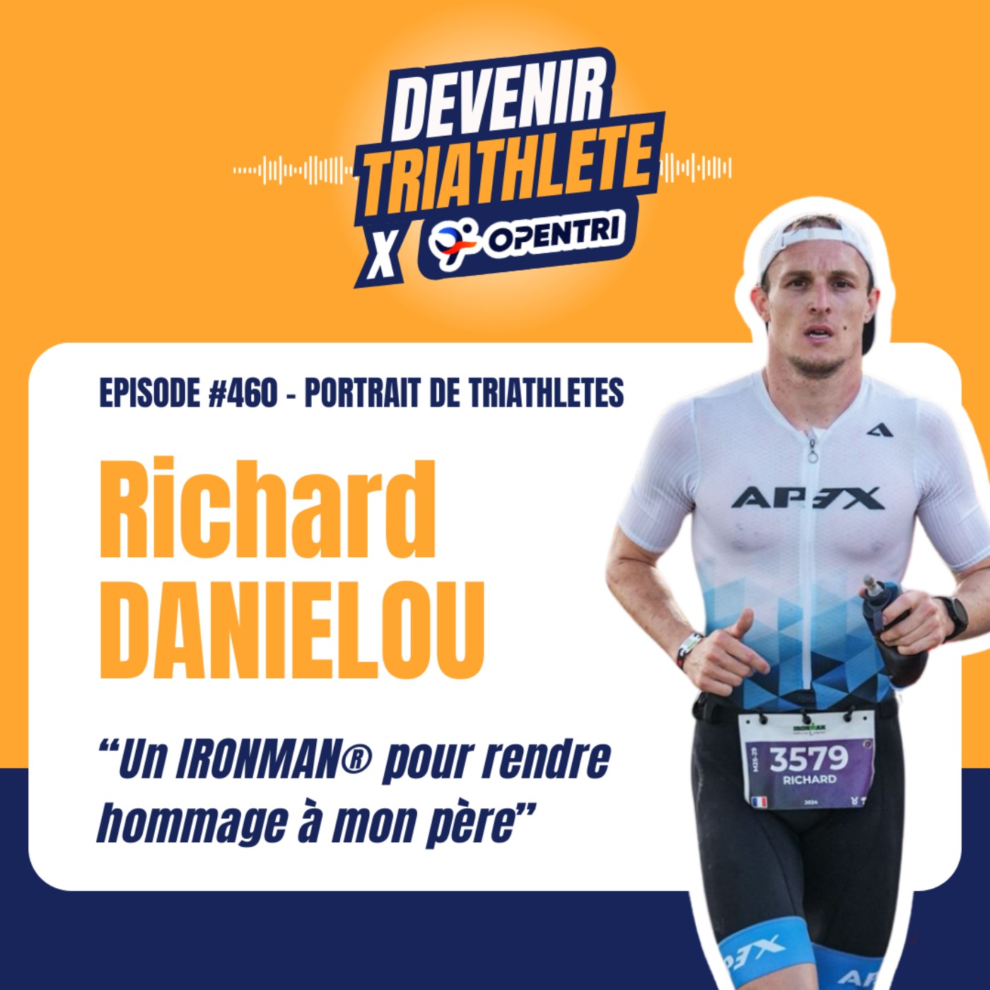 #460 [PORTRAIT DE TRIATHLÈTE] “Un IRONMAN® pour rendre hommage à mon père” (avec Richard Danielou)
