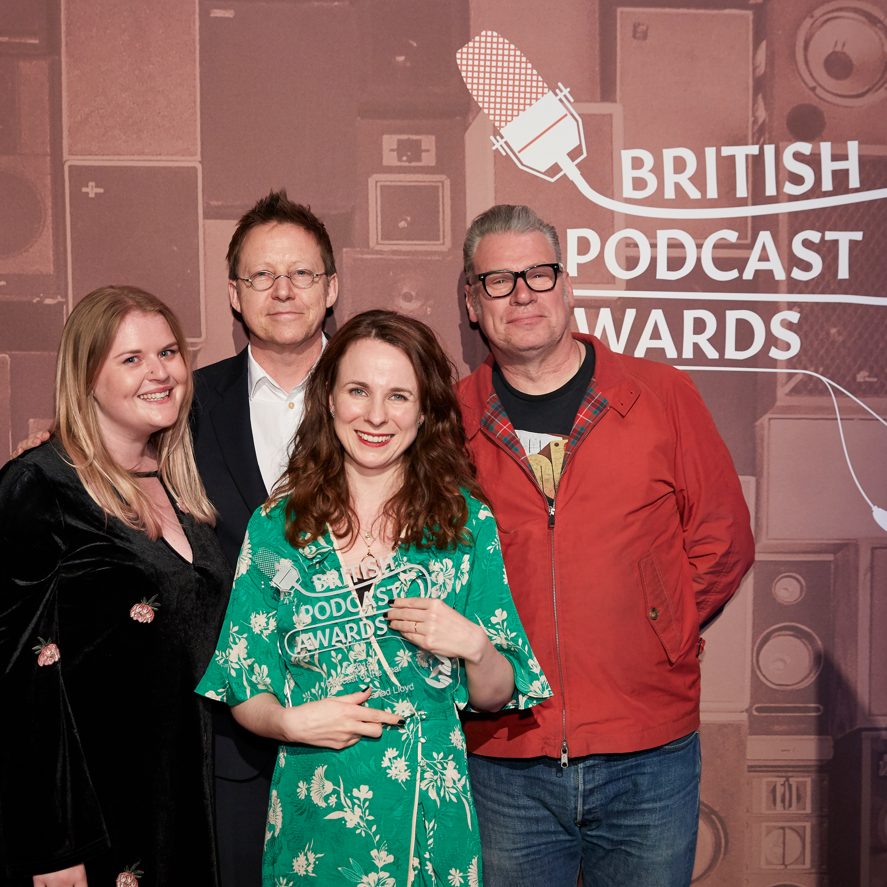 cover art for #96 - British Podcast Awards 2018