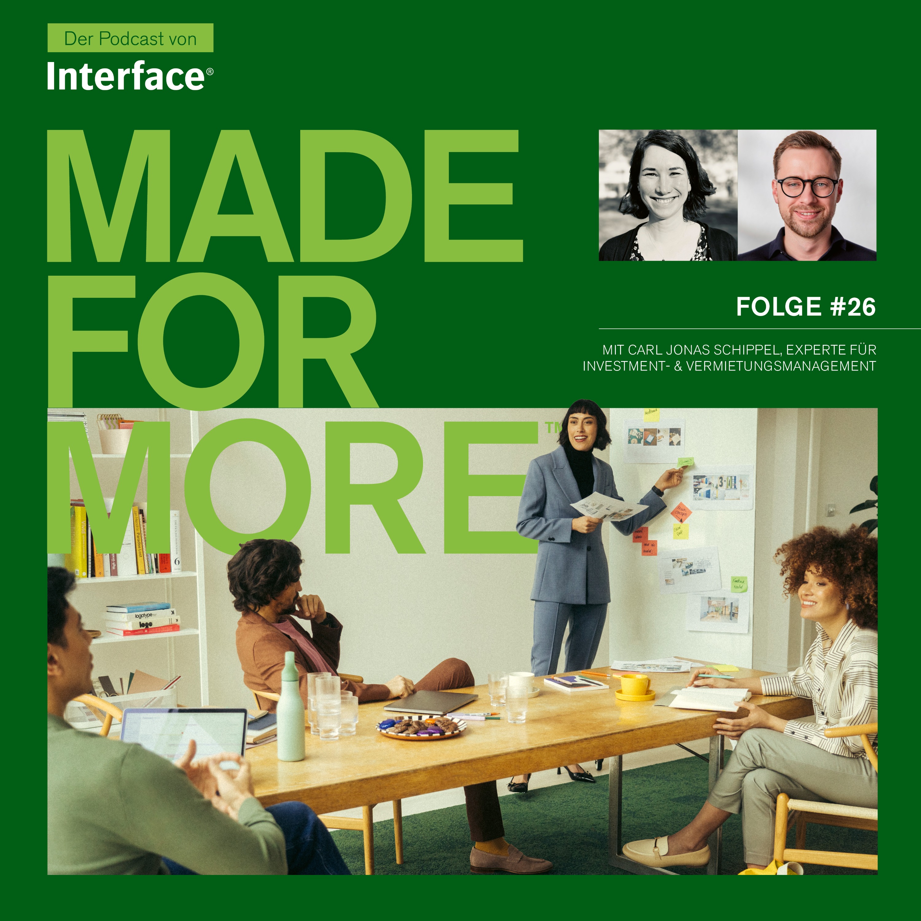 Folge #26 - mit Carl Jonas Schippel // Nutzerorientierte Immobilienkonzepte für optimale Erfahrungen episode artwork