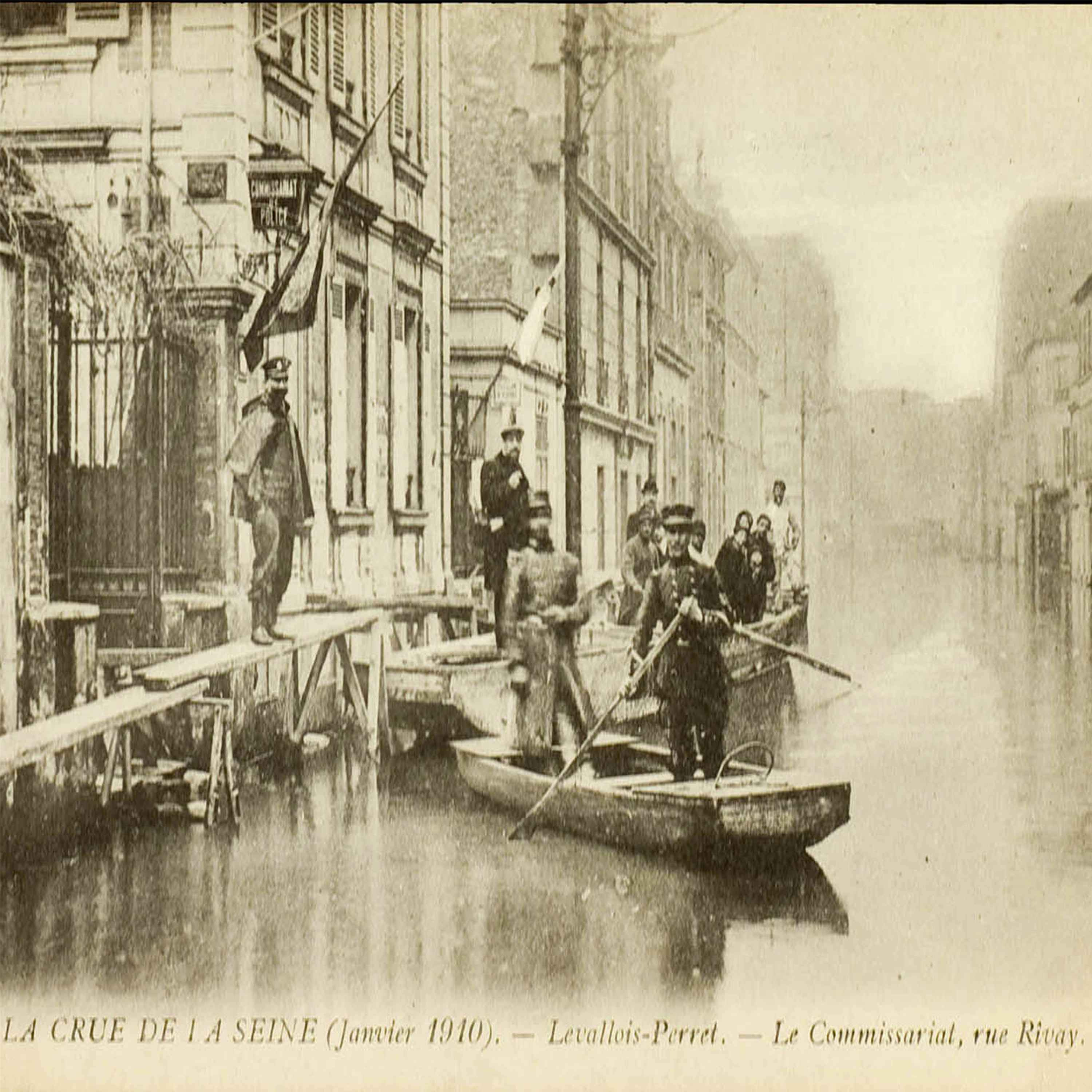 Levallois les pieds dans l'eau