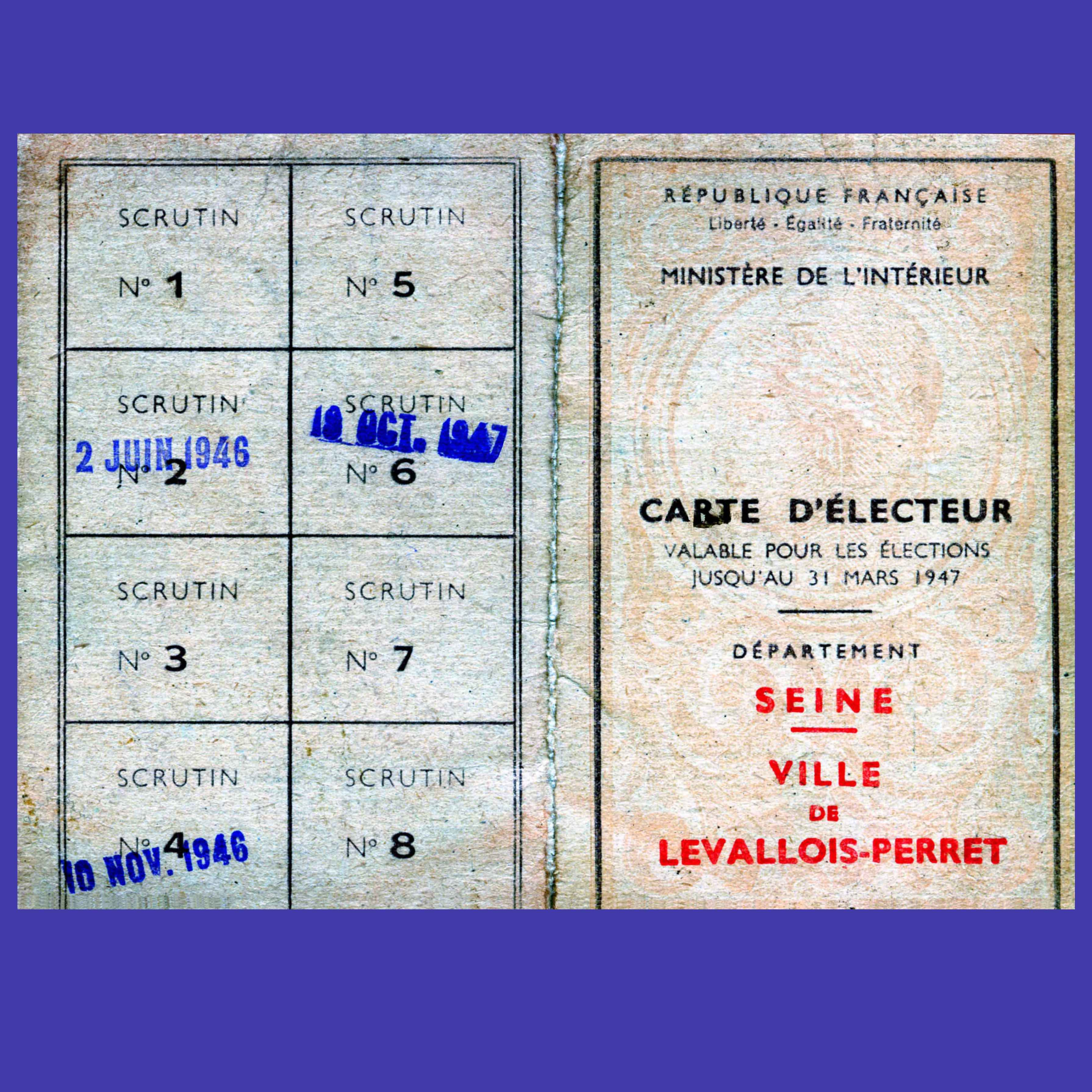 Le droit de vote, son histoire et ses péripéties...