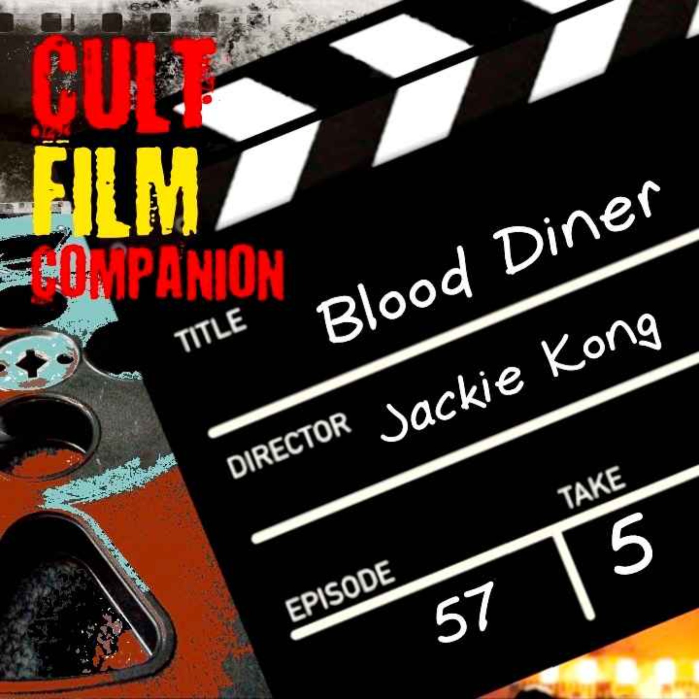 cover art for Ep. 57 Blood Diner directed by Jackie Kong