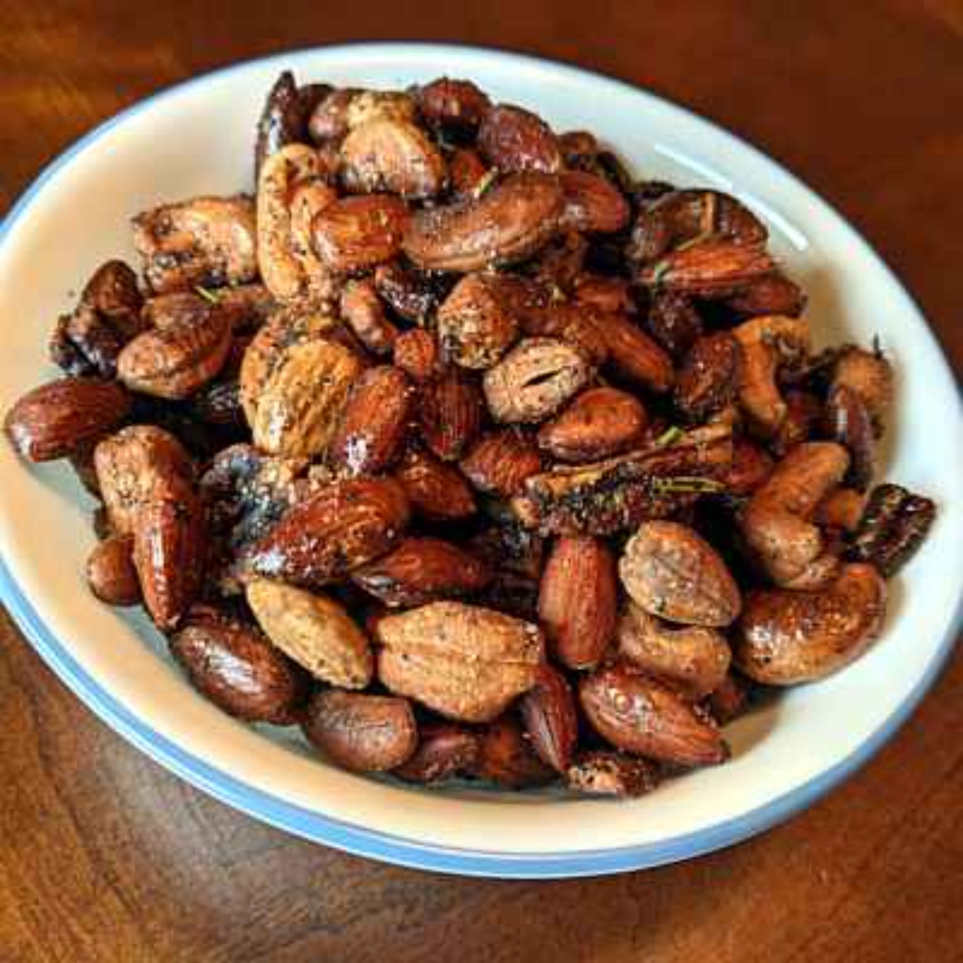 Chipotle & Rosemary Roasted Nuts