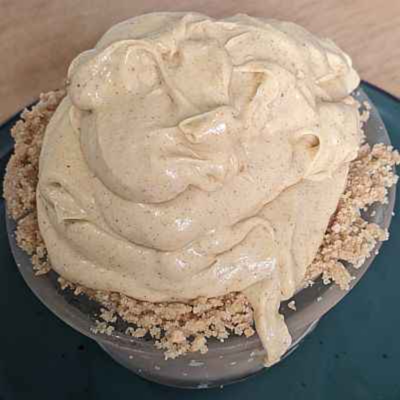 Small No-Bake Marshmallow Pumpkin Cheesecake: Sweet treat for Two