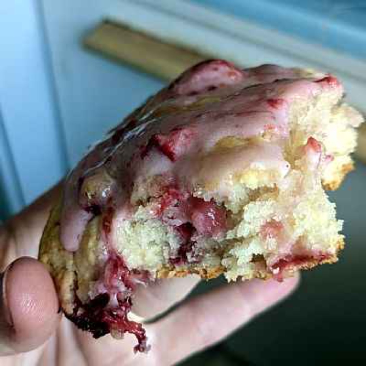 Strawberry Drop Biscuits