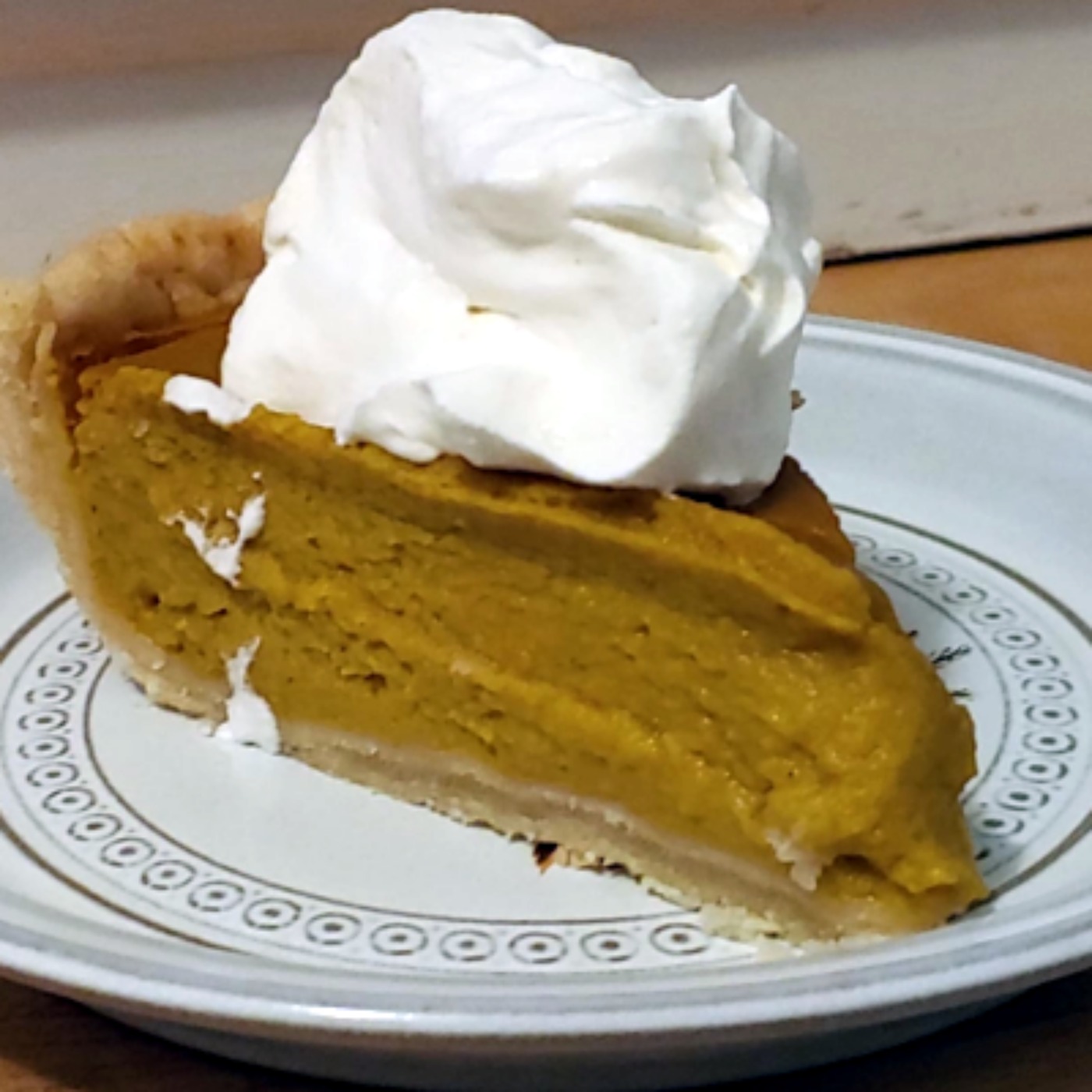 Brandied Ginger Pumpkin Pie : A Cookalong Podcast Second Helping