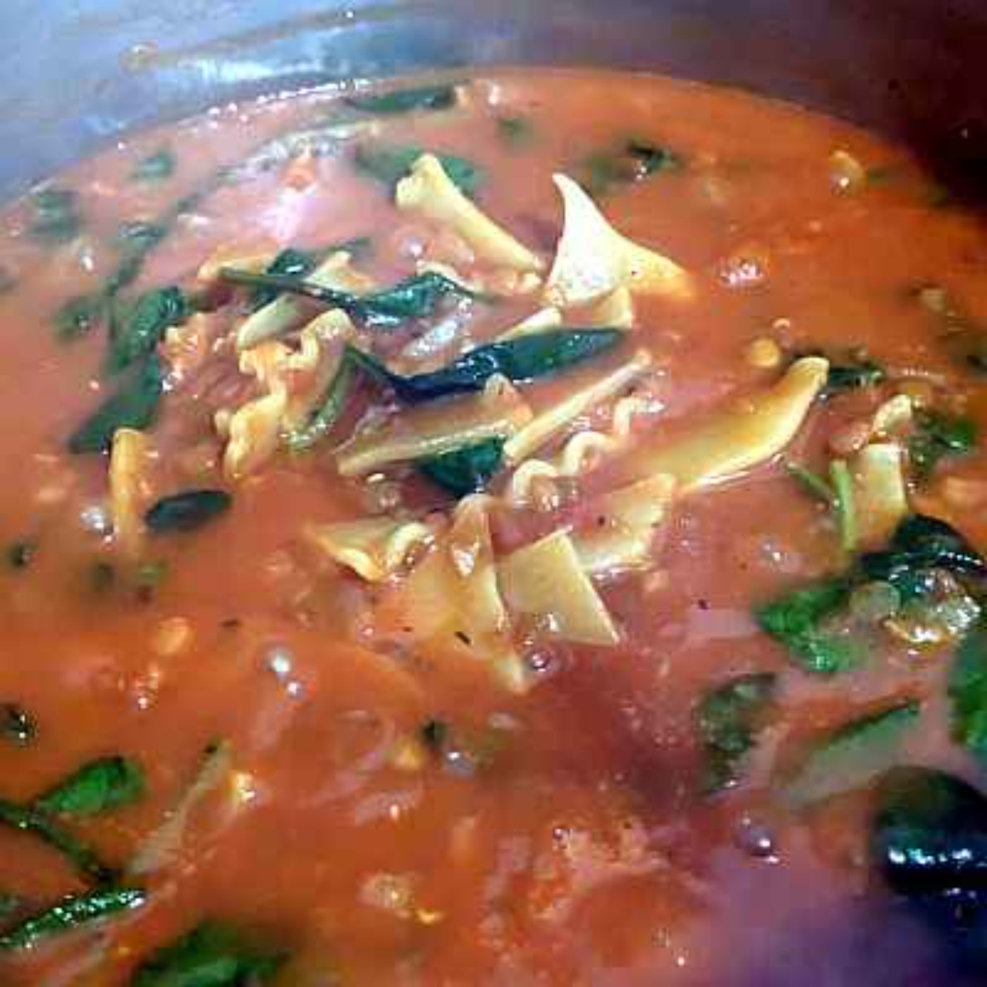 One Pot Lasagna Soup (Vegan, if you want)