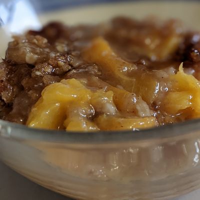 Peach Crisp : A Cookalong Second Helping