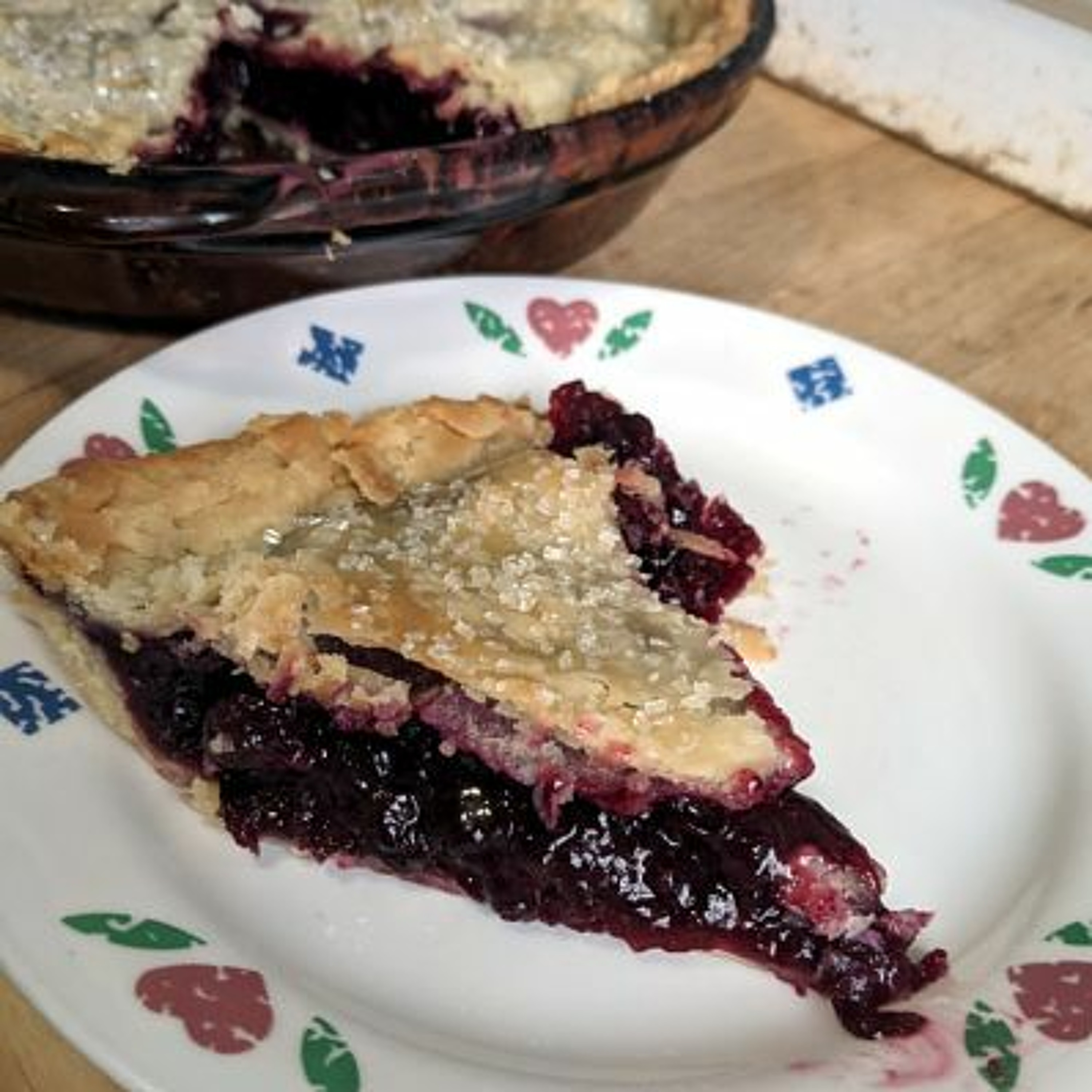 cover art for Blueberry Pie for tomorrow, National Blueberry Pie Day