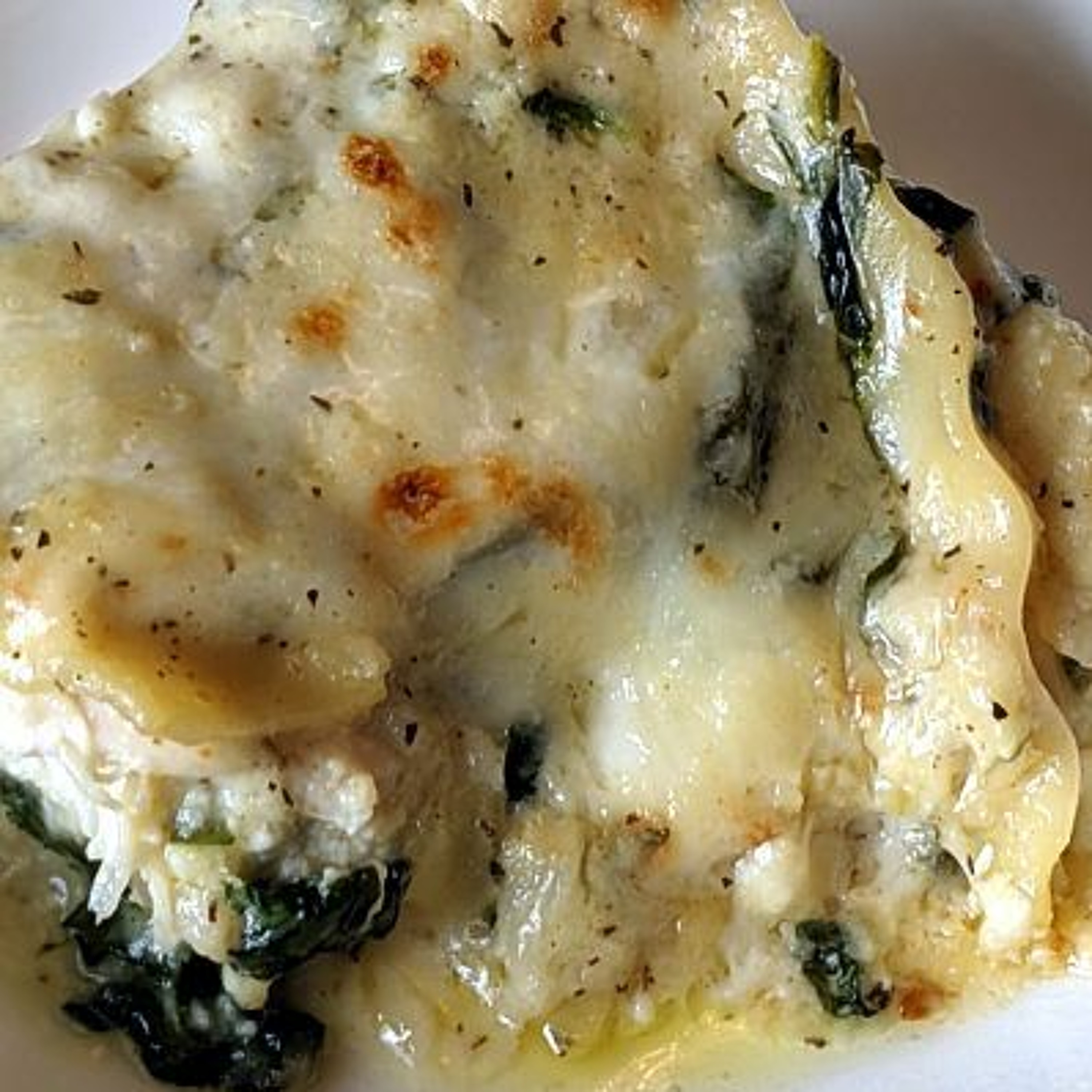 White Chicken Lasagna