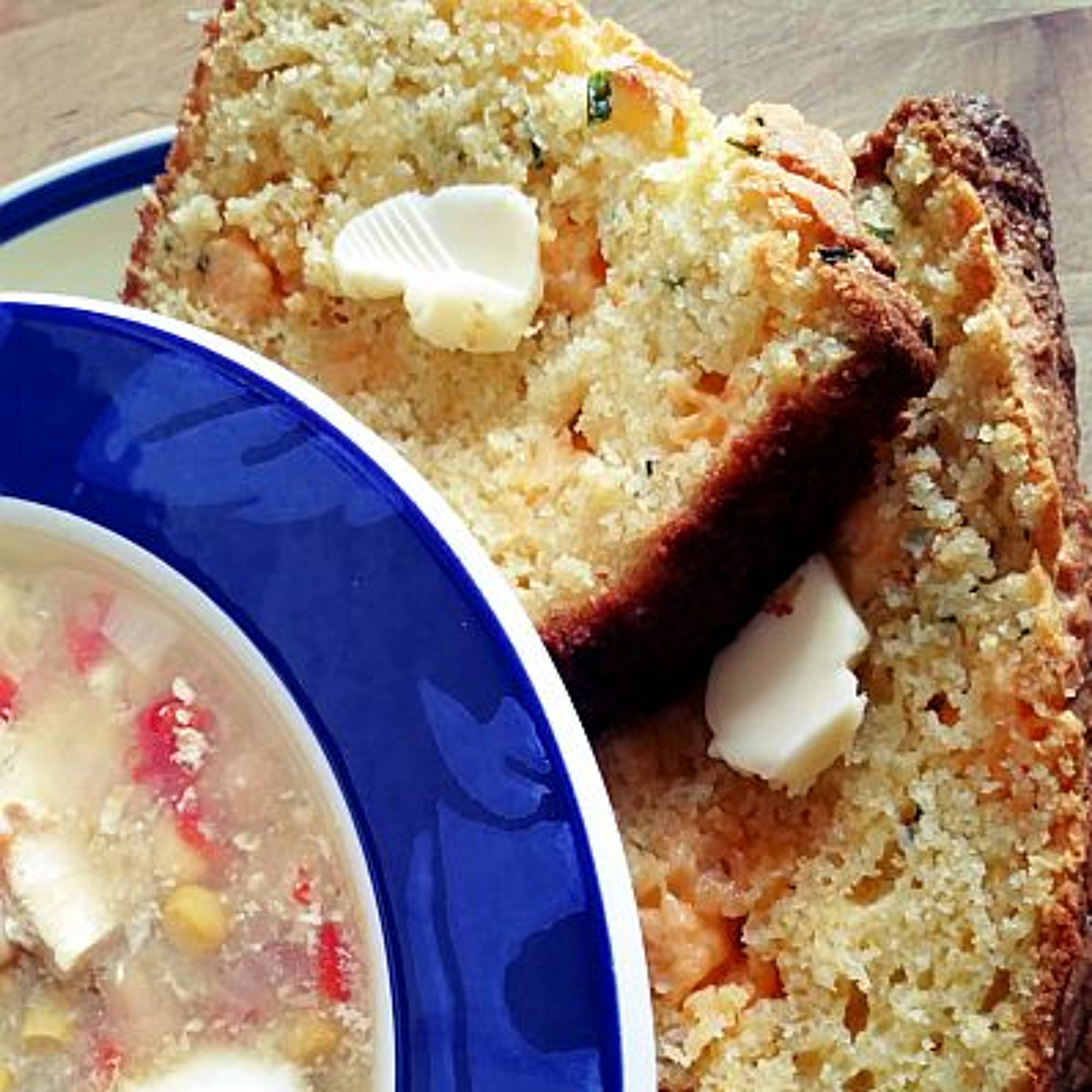 Cheddar Chive Corn Bread