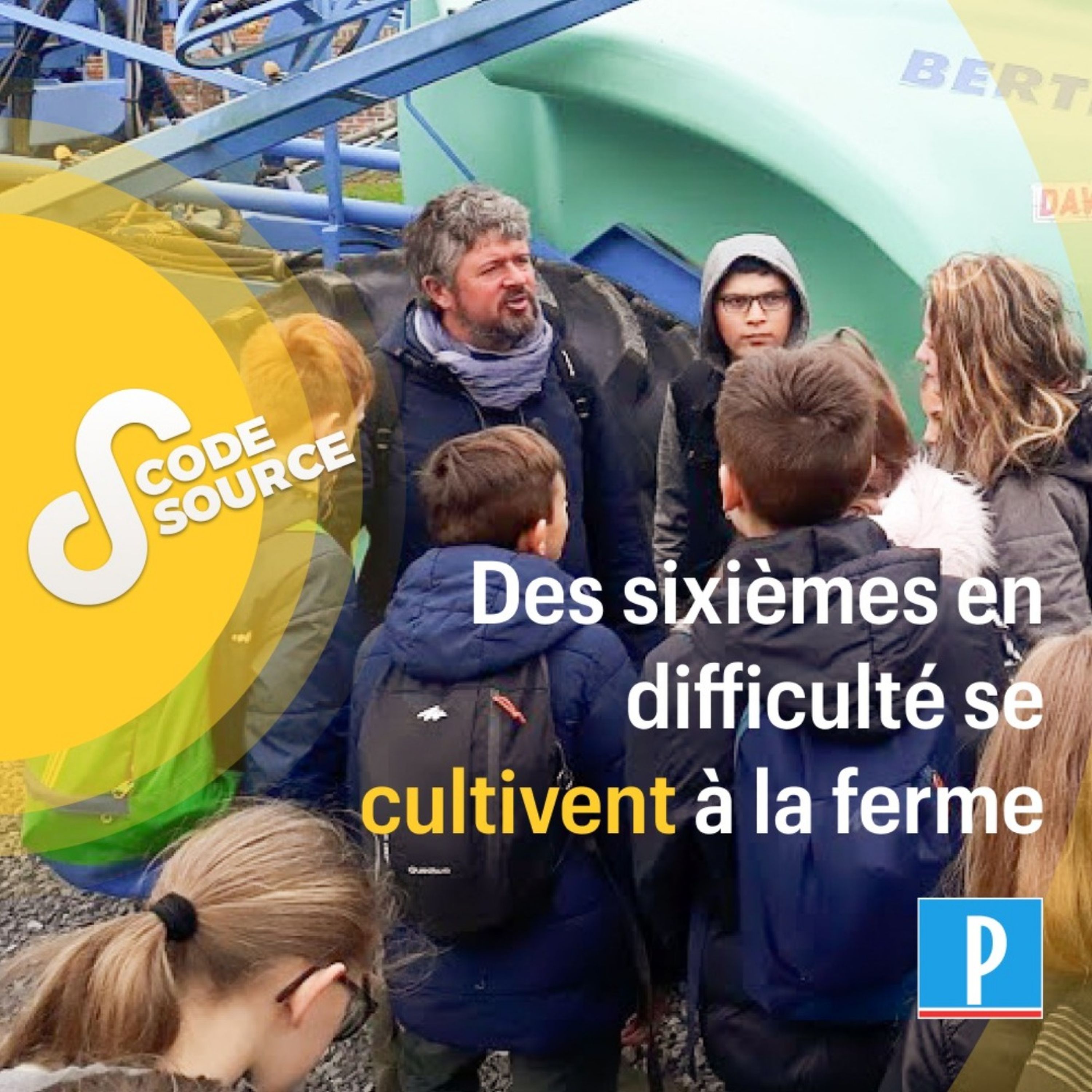 cover art for Des sixièmes en difficulté se cultivent à la ferme