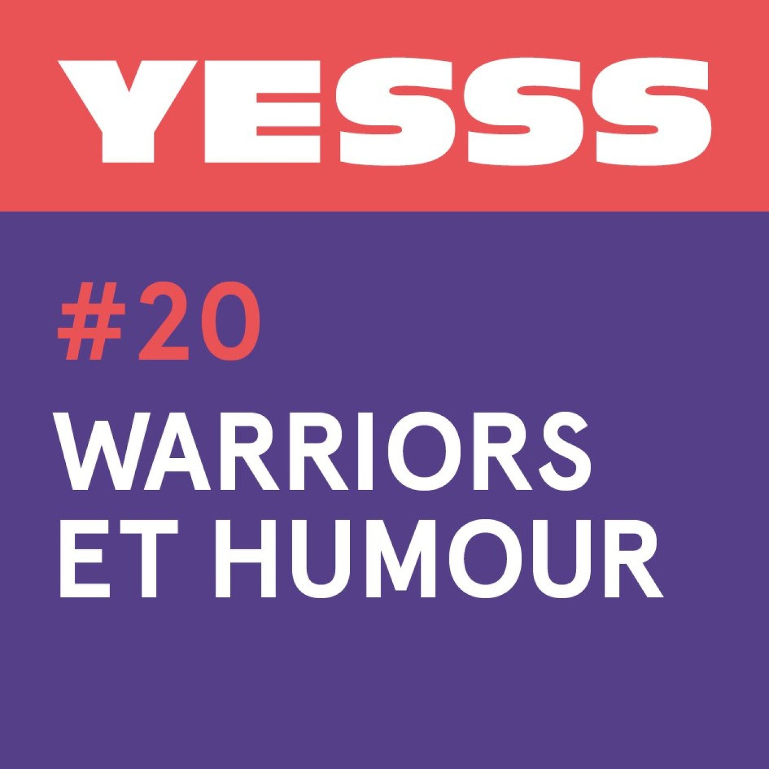 cover art for YESSS #20 - Warriors et humour